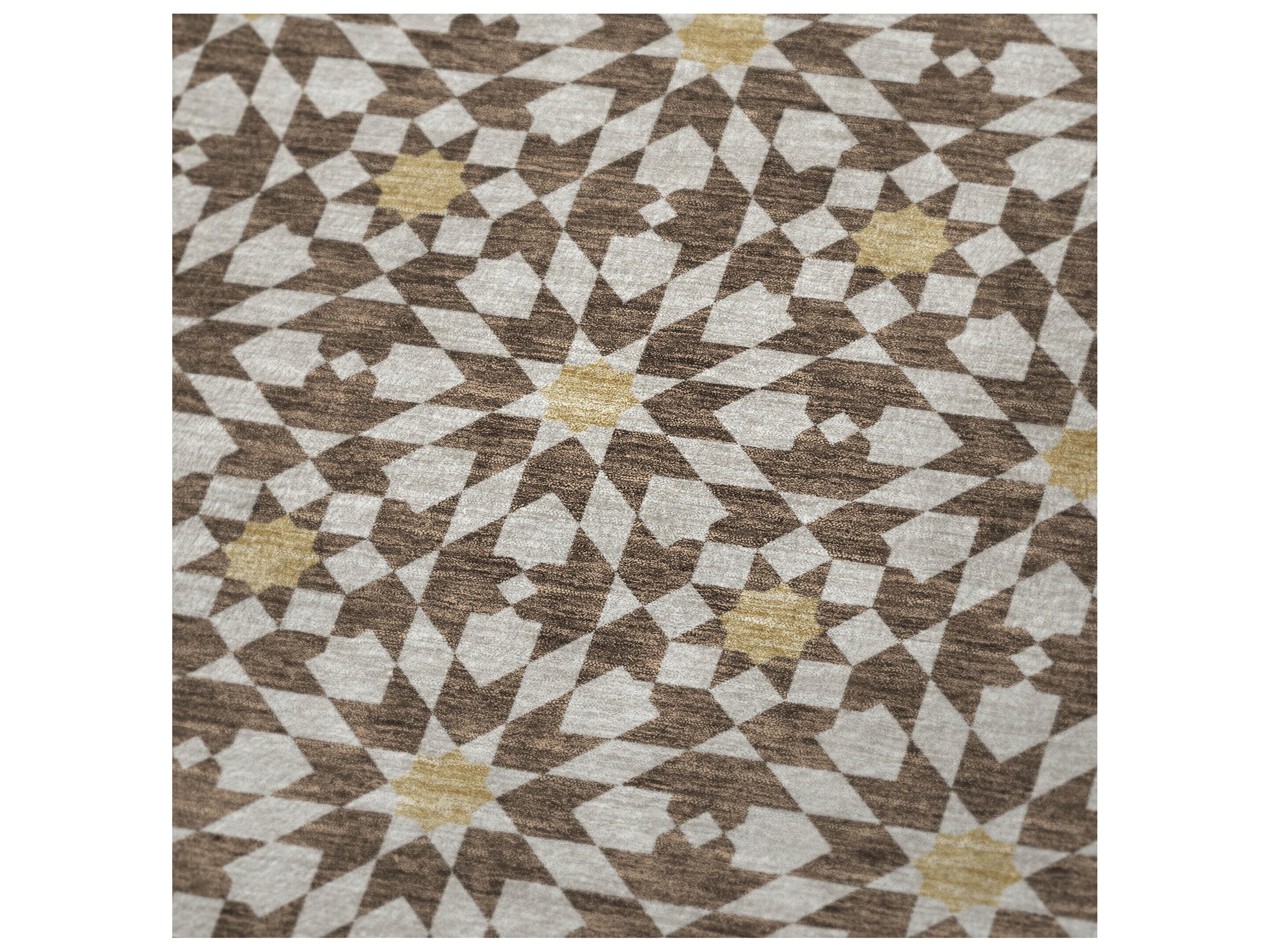 Dalyn Sherpa Brown Polyester Throw