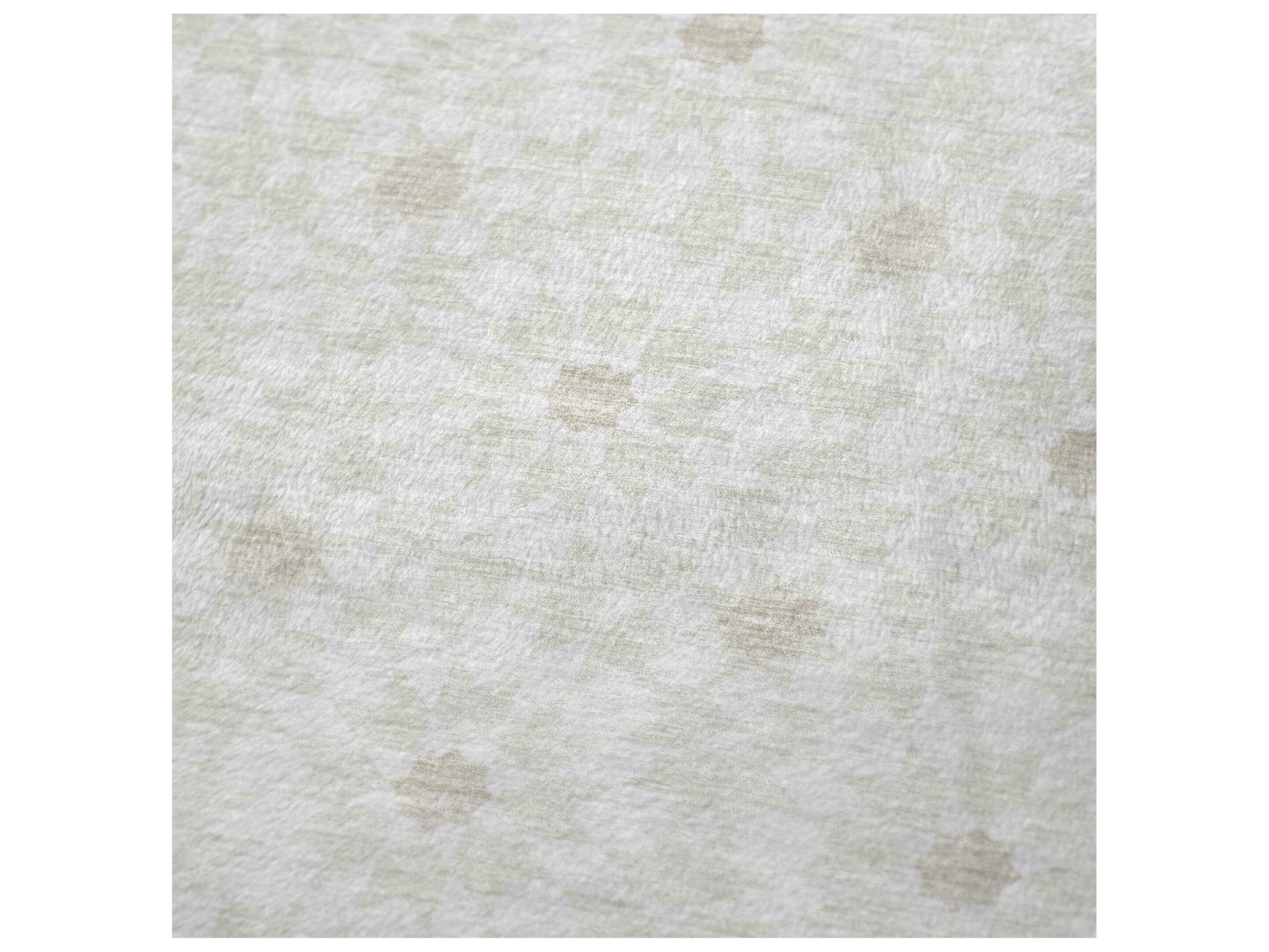 Dalyn Sherpa Ivory Polyester Throw