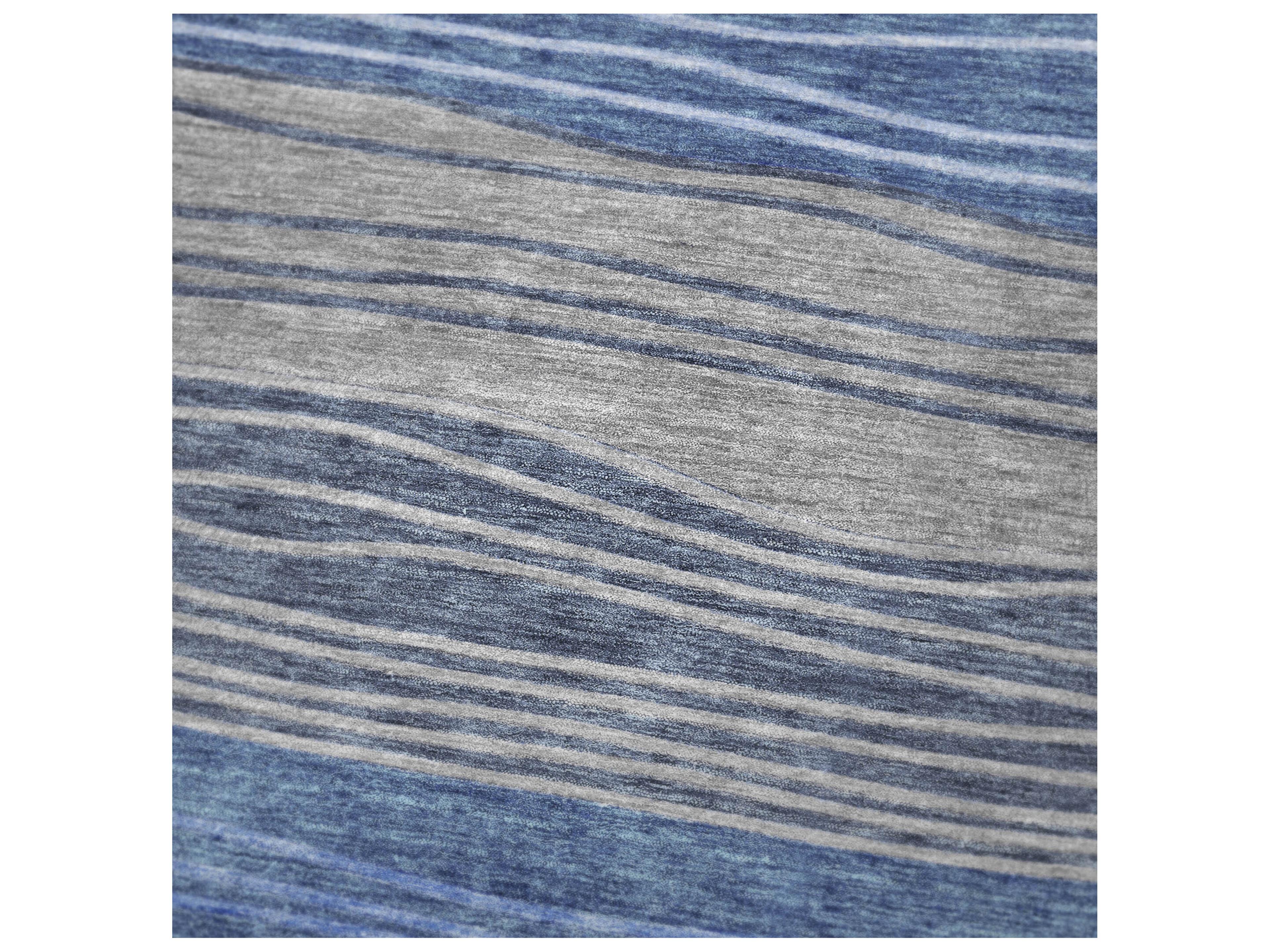 Dalyn Sherpa Blue Polyester Throw