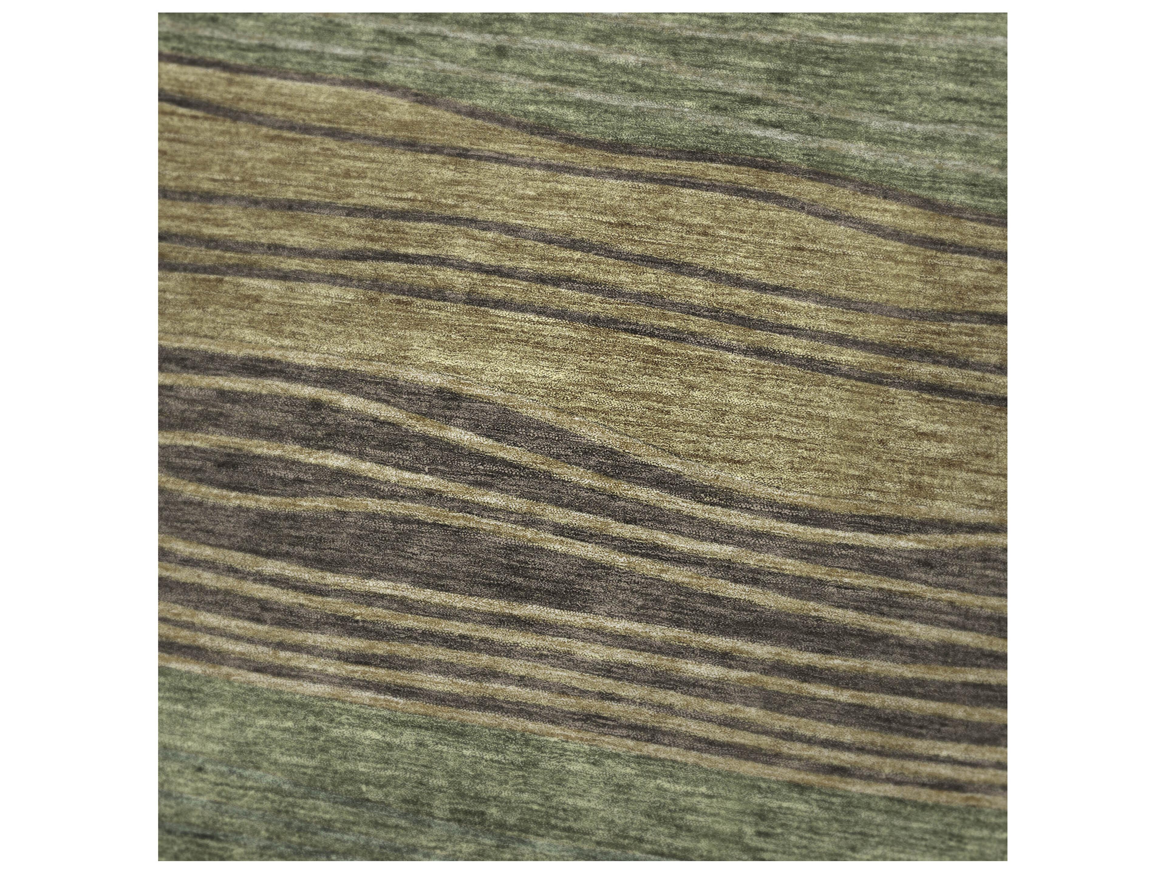 Dalyn Sherpa Green Polyester Throw