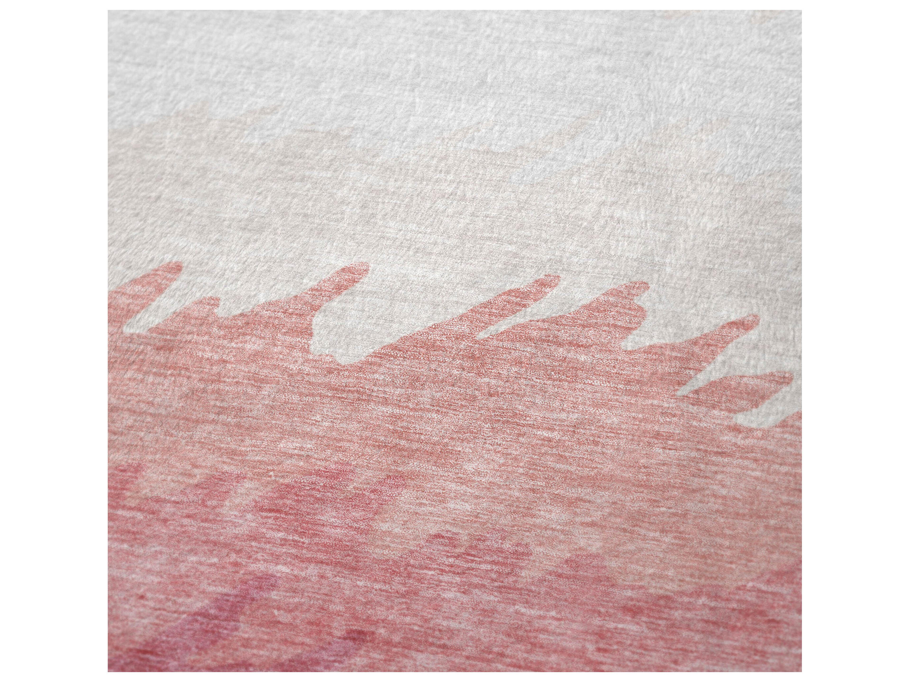 Dalyn Sherpa Pink Polyester Throw