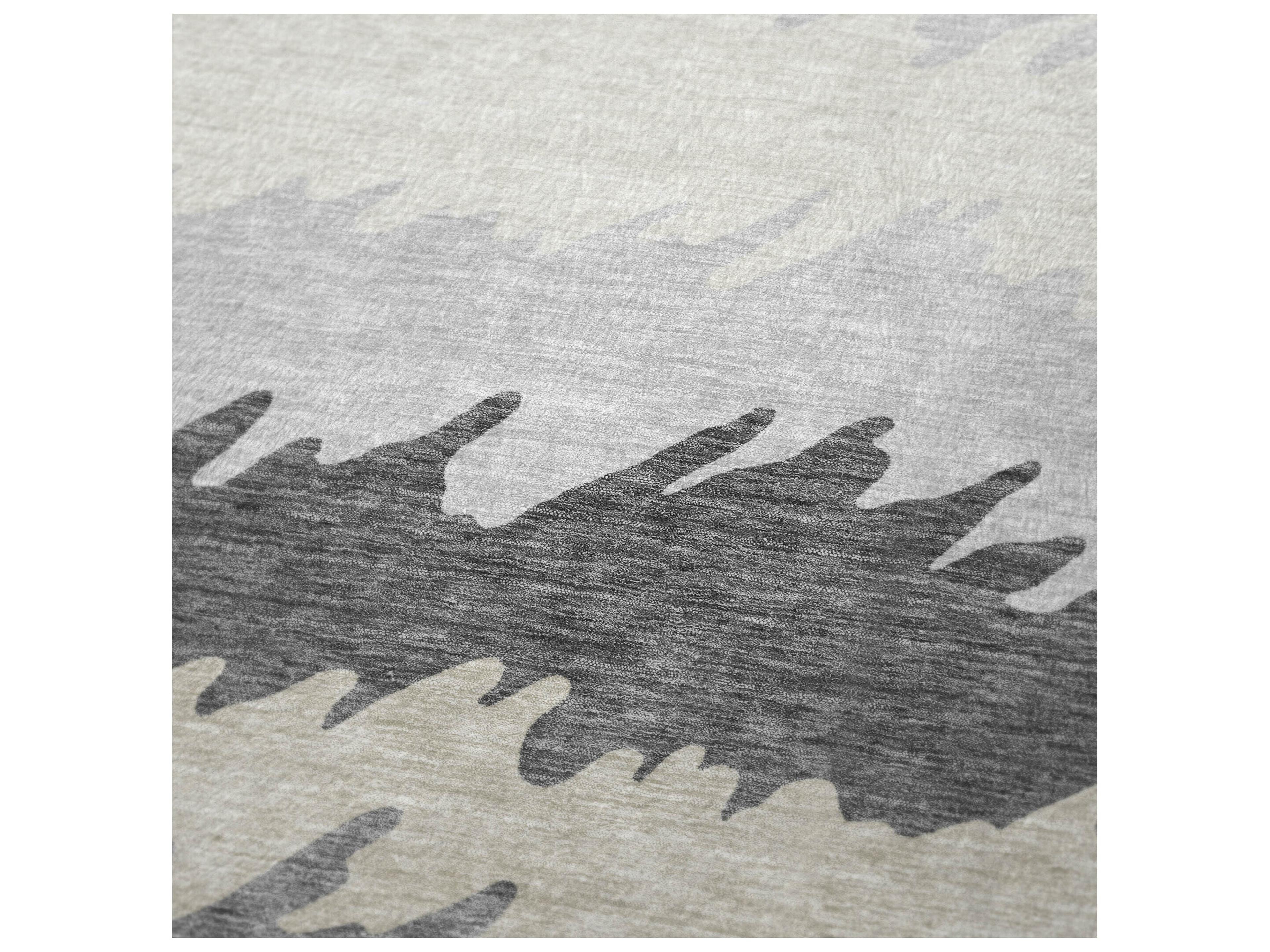 Dalyn Sherpa Gray Polyester Throw