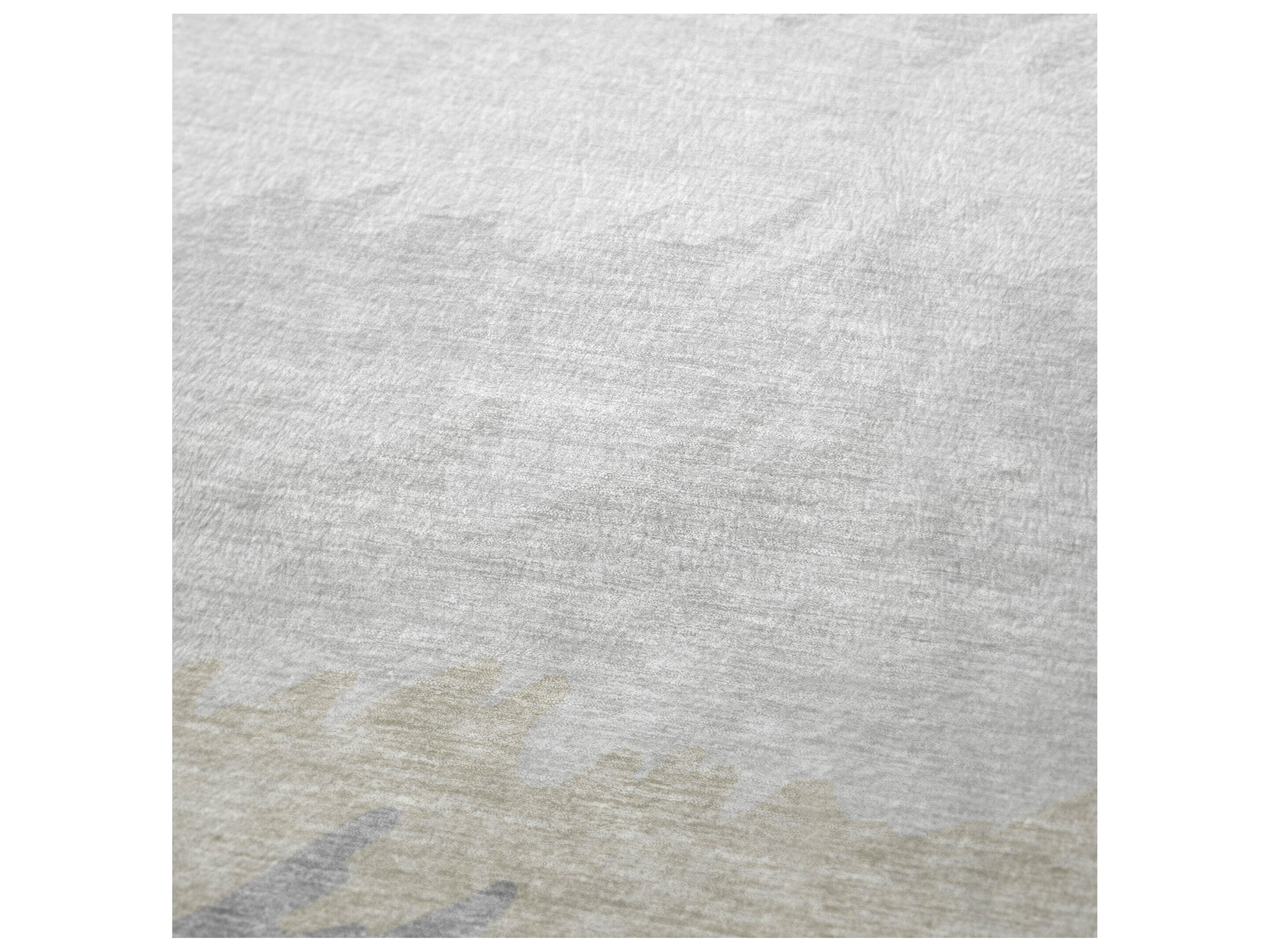 Dalyn Sherpa Gray Polyester Throw