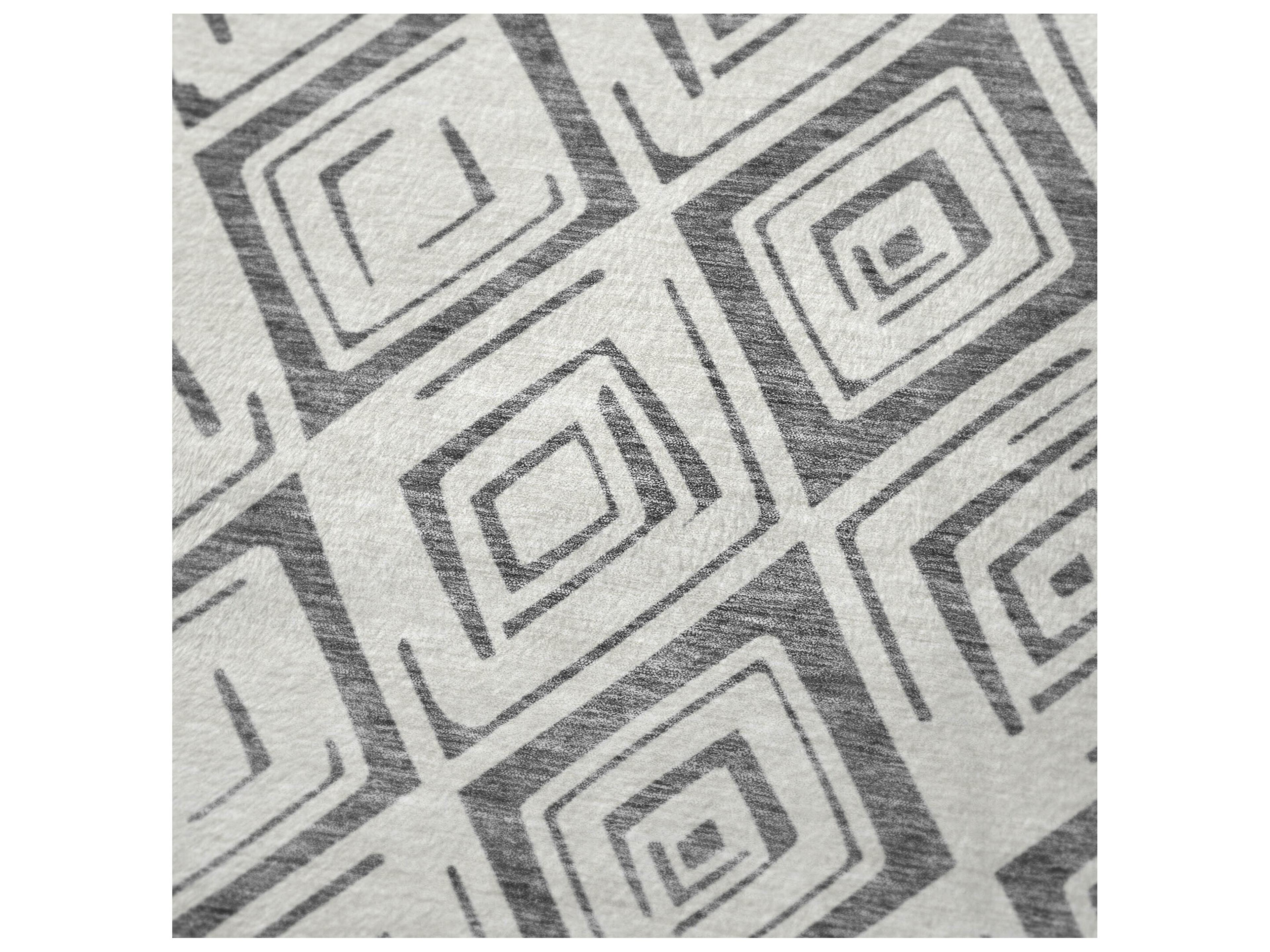 Dalyn Sherpa Gray Polyester Throw