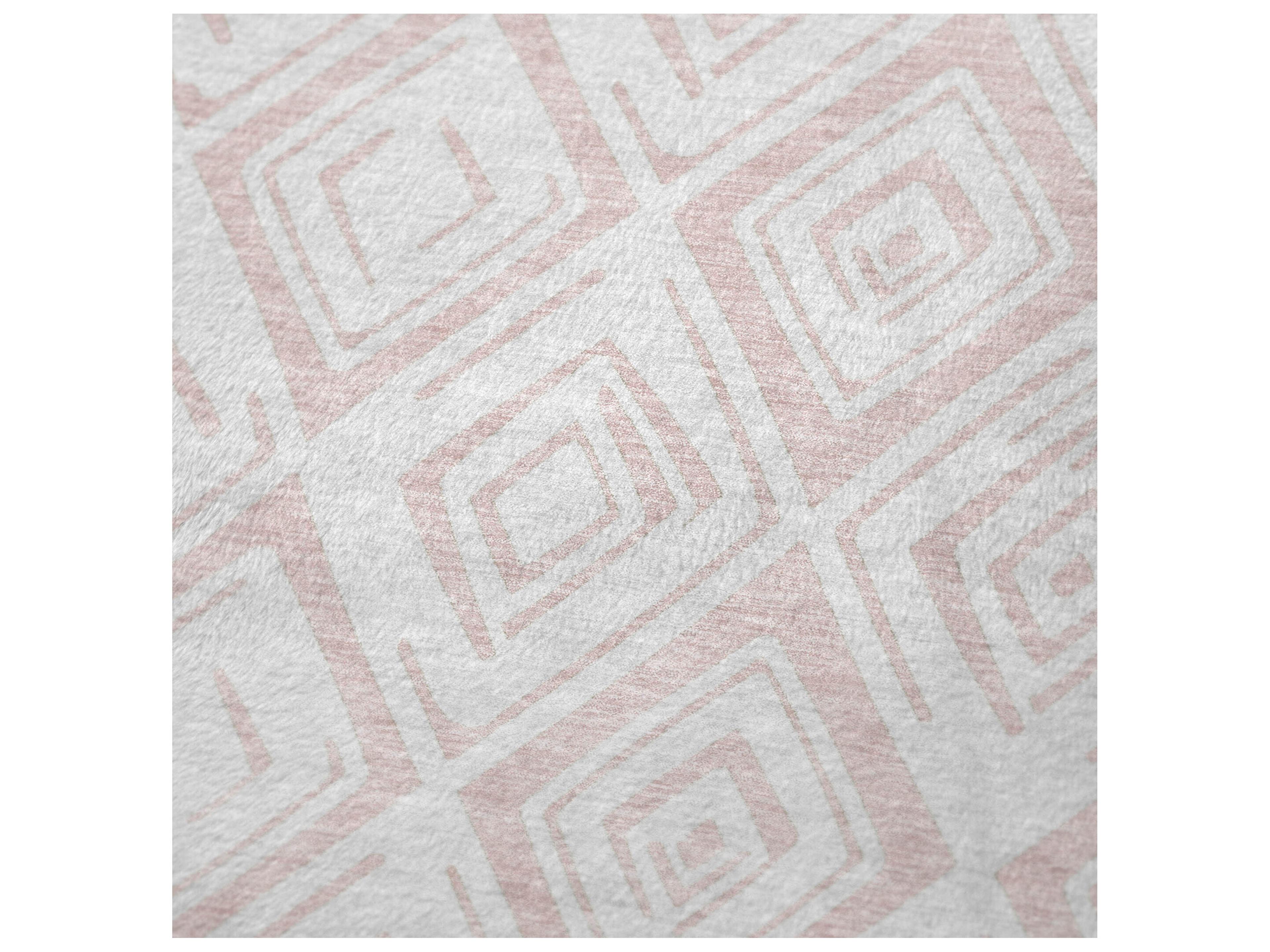 Dalyn Sherpa Pink Polyester Throw