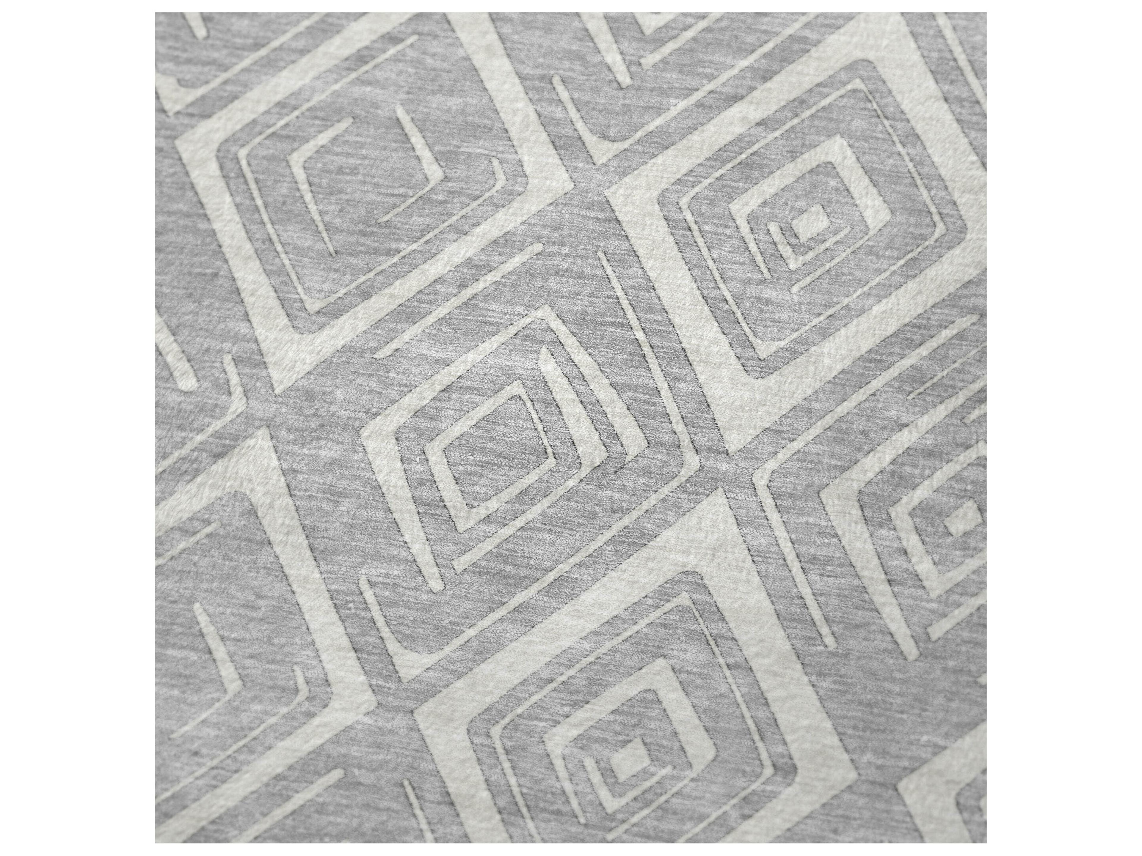 Dalyn Sherpa Gray Polyester Throw