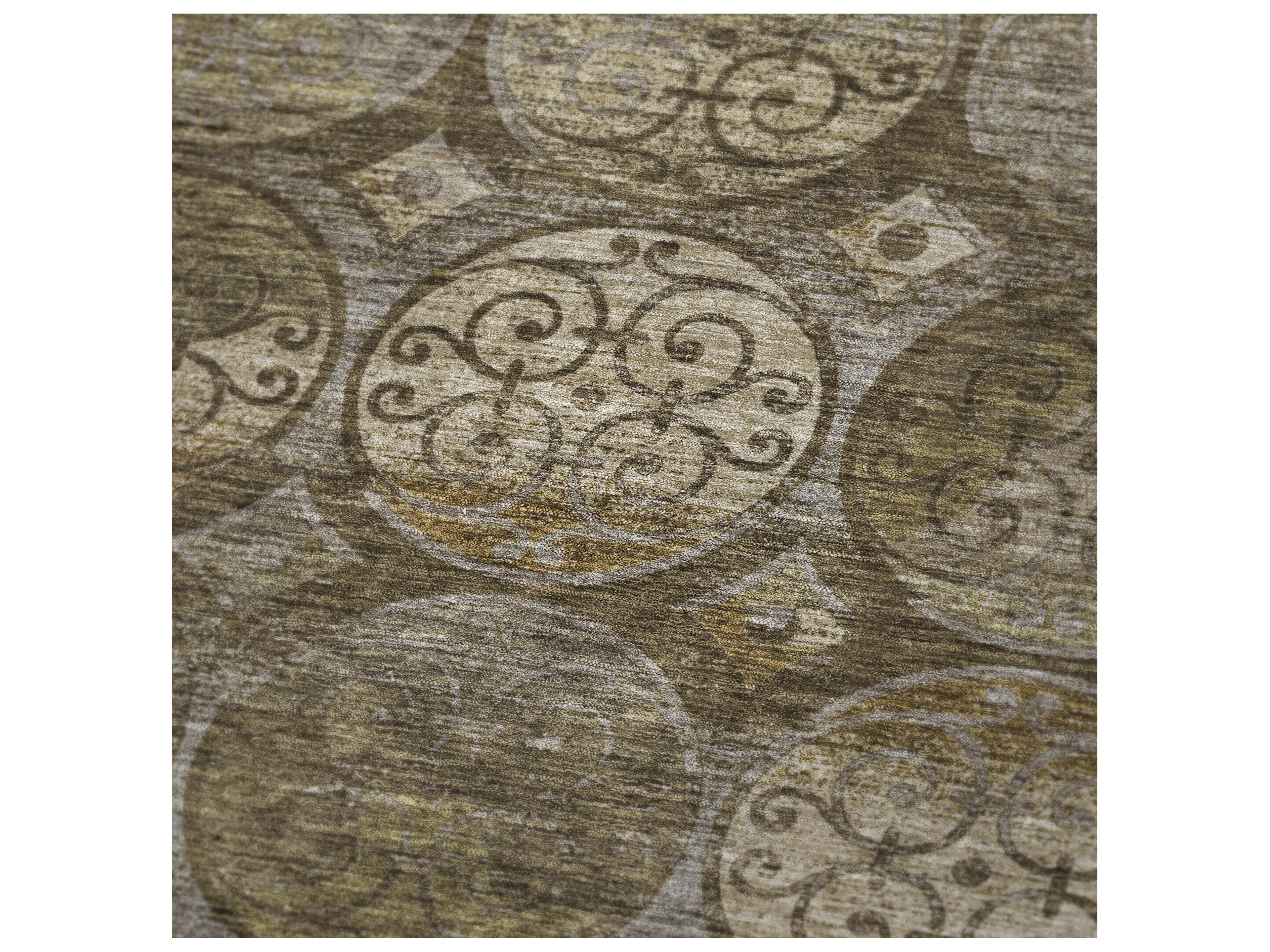 Dalyn Sherpa Brown Polyester Throw