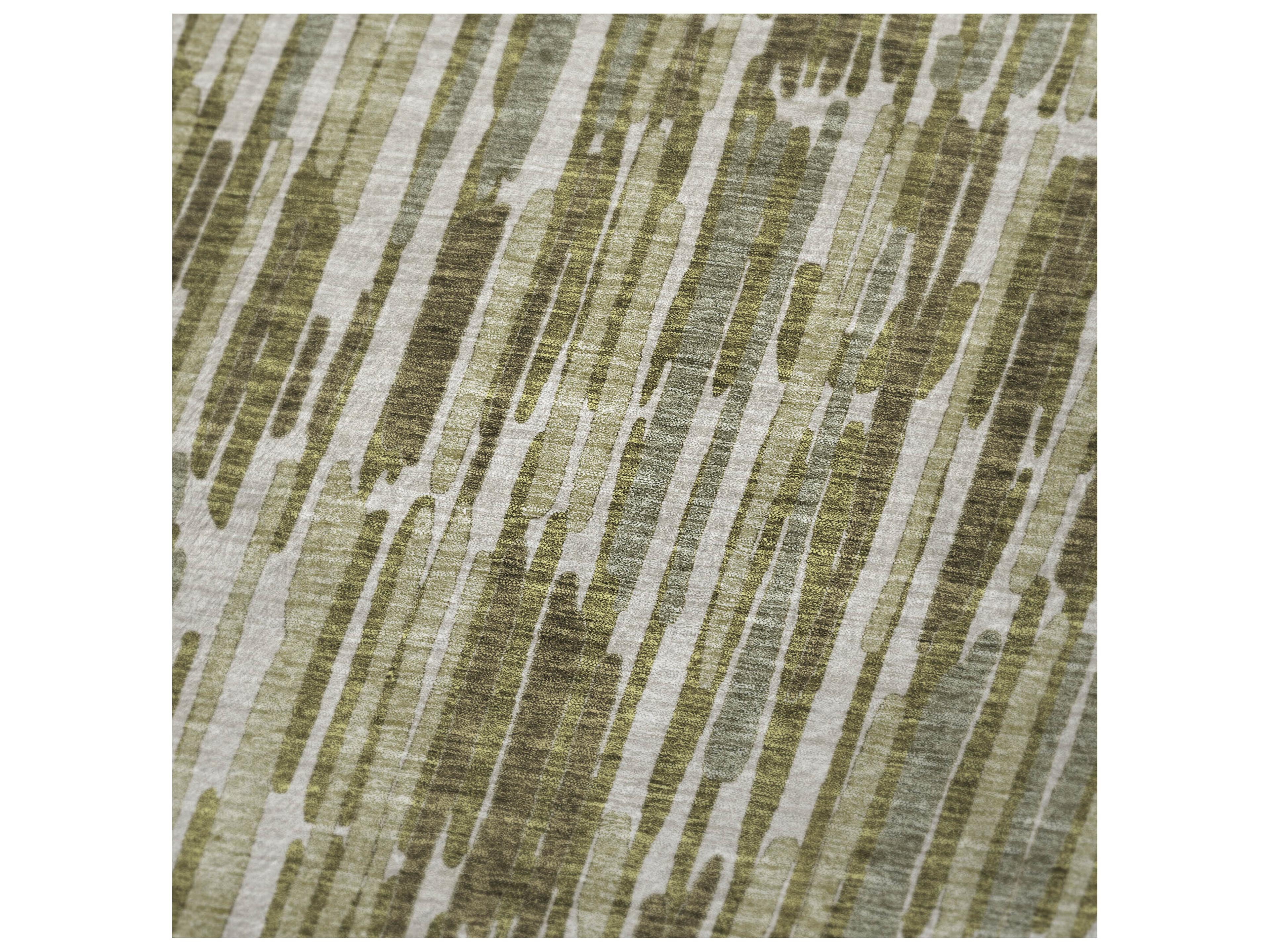 Dalyn Sherpa Green Polyester Throw