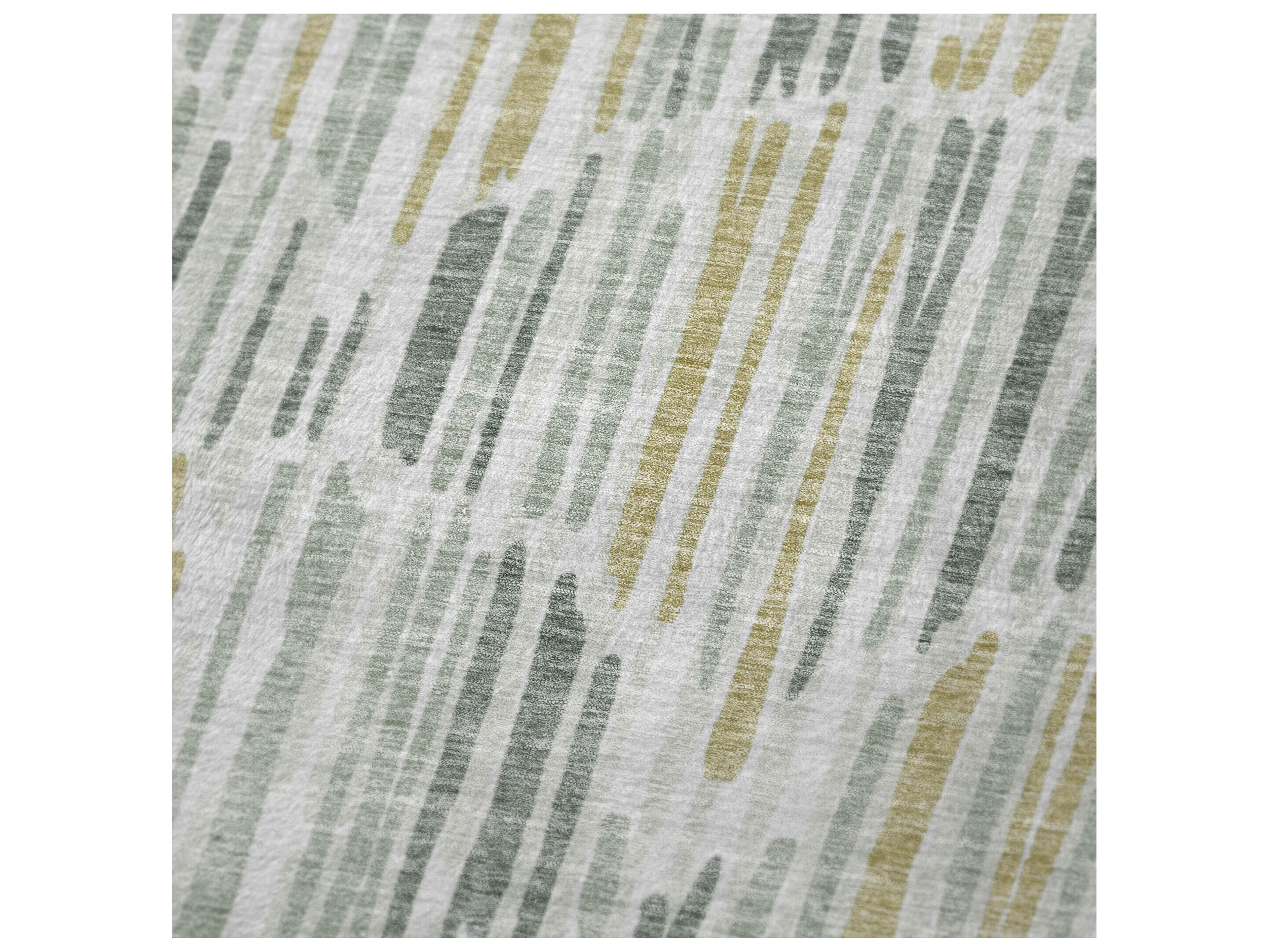 Dalyn Sherpa Green Polyester Throw