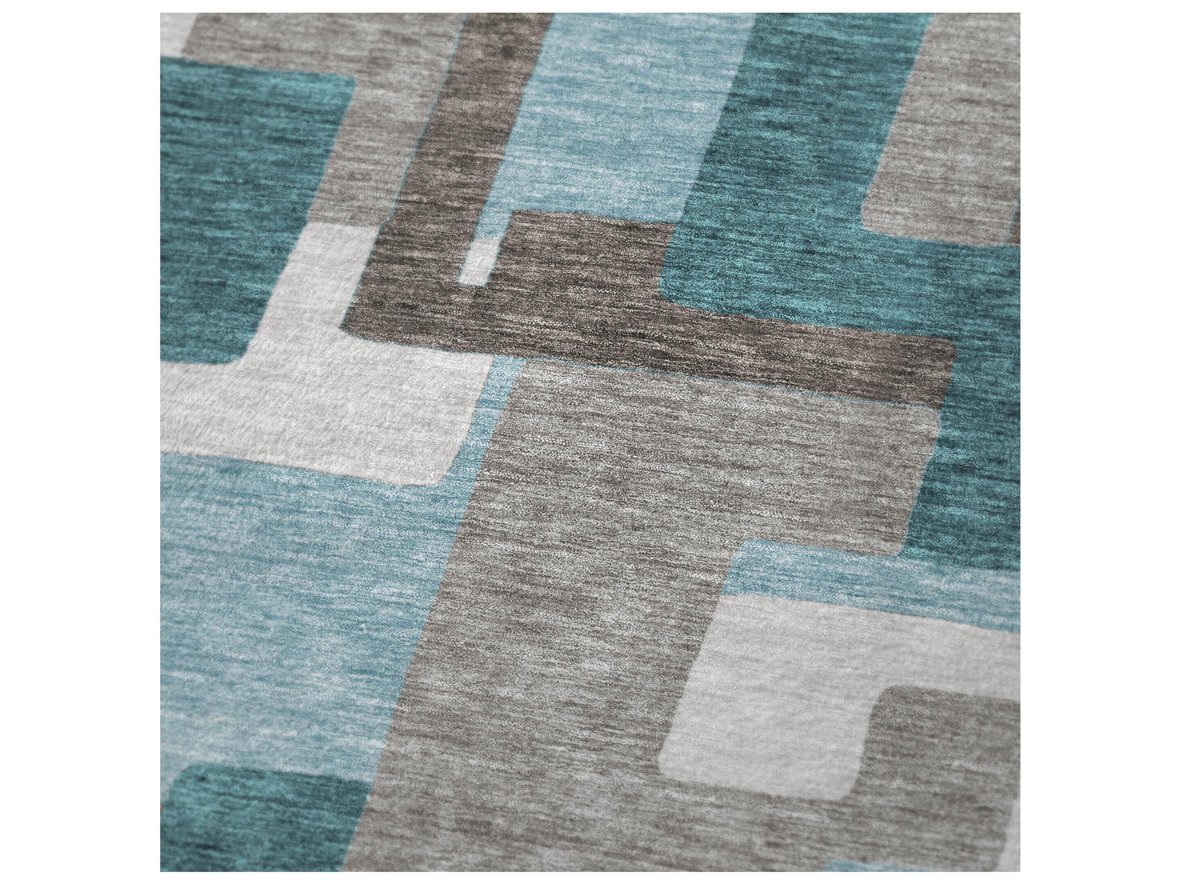 Dalyn Sherpa Teal Polyester Throw