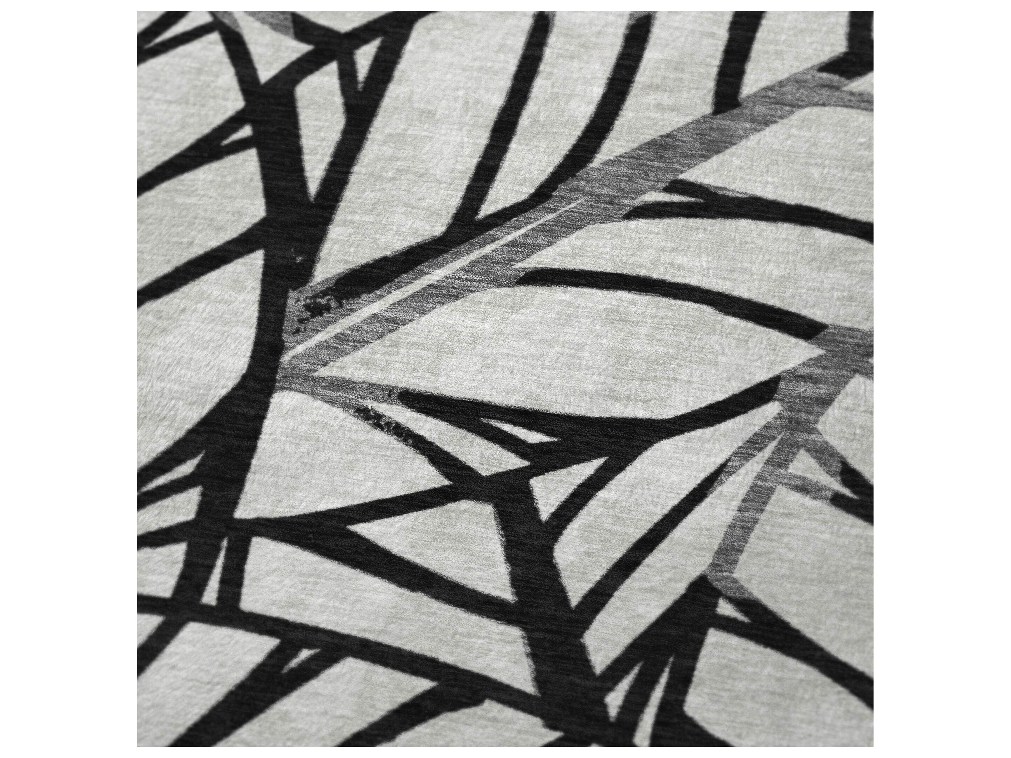 Dalyn Sherpa Black Polyester Throw