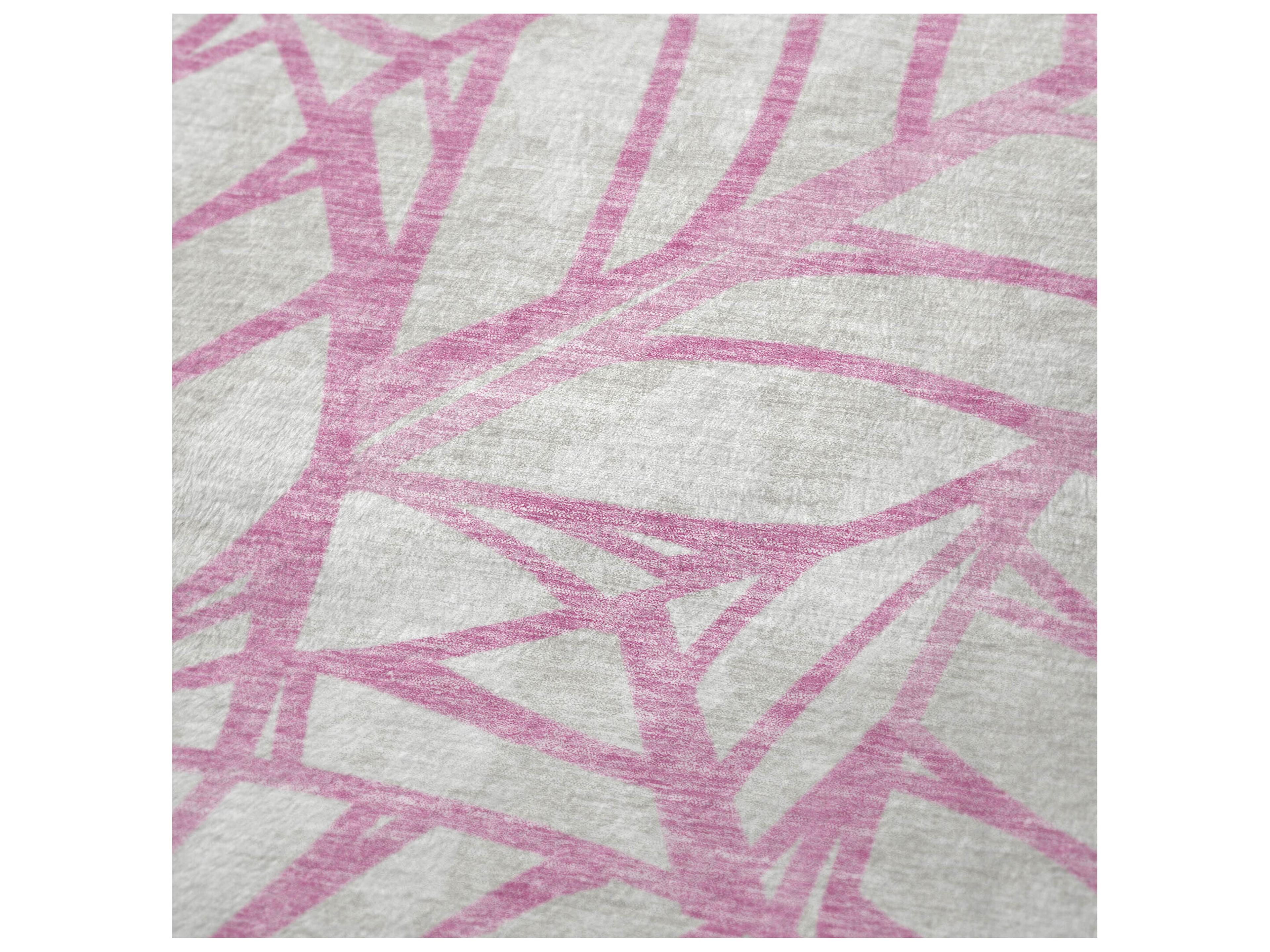 Dalyn Sherpa Pink Polyester Throw