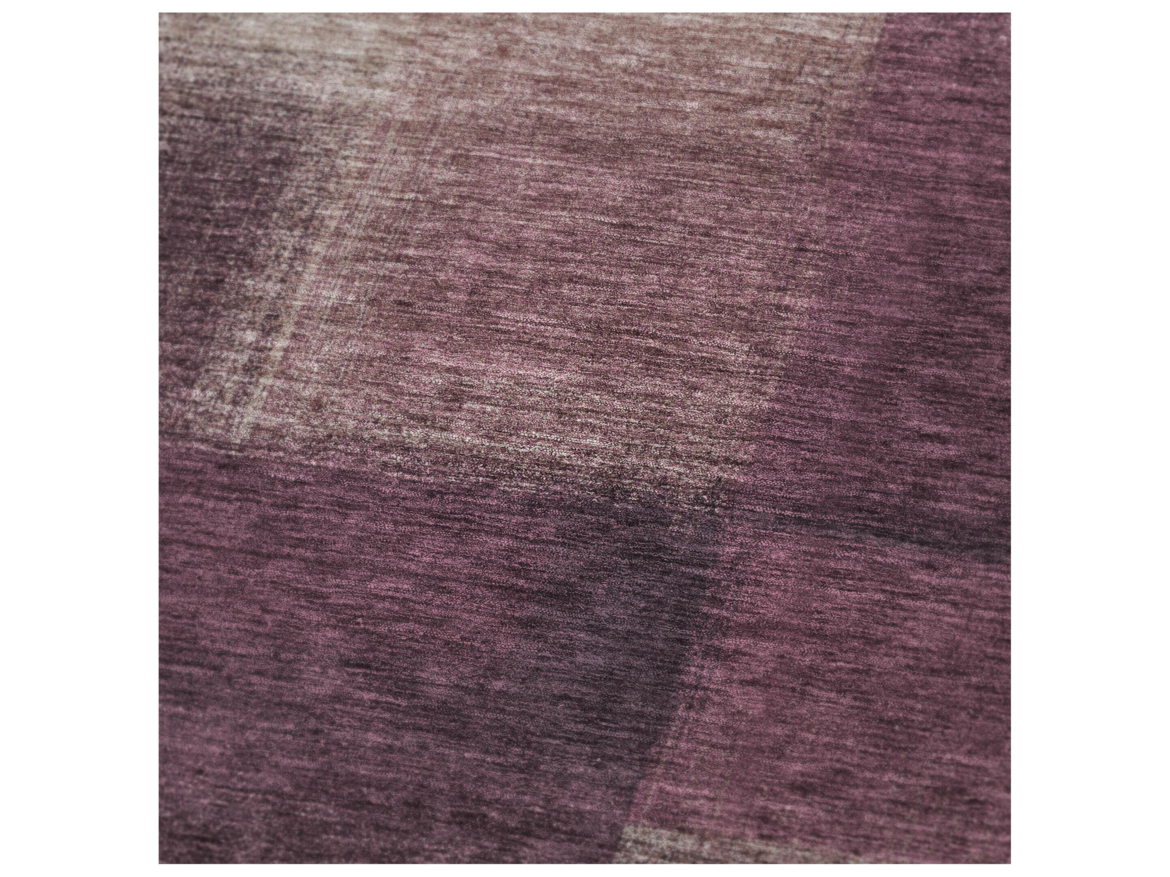 Dalyn Sherpa Purple Polyester Throw