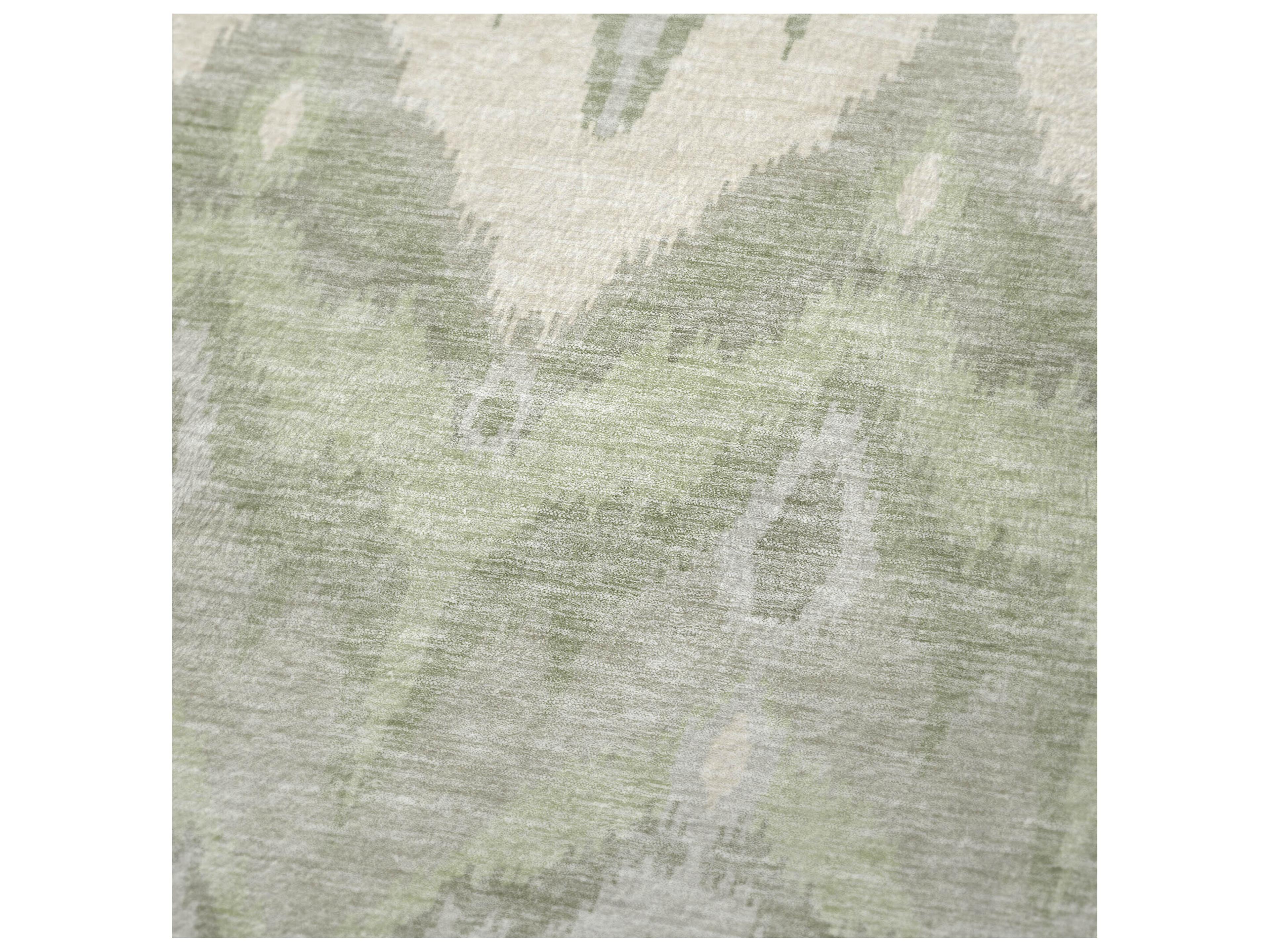 Dalyn Sherpa Green Polyester Throw