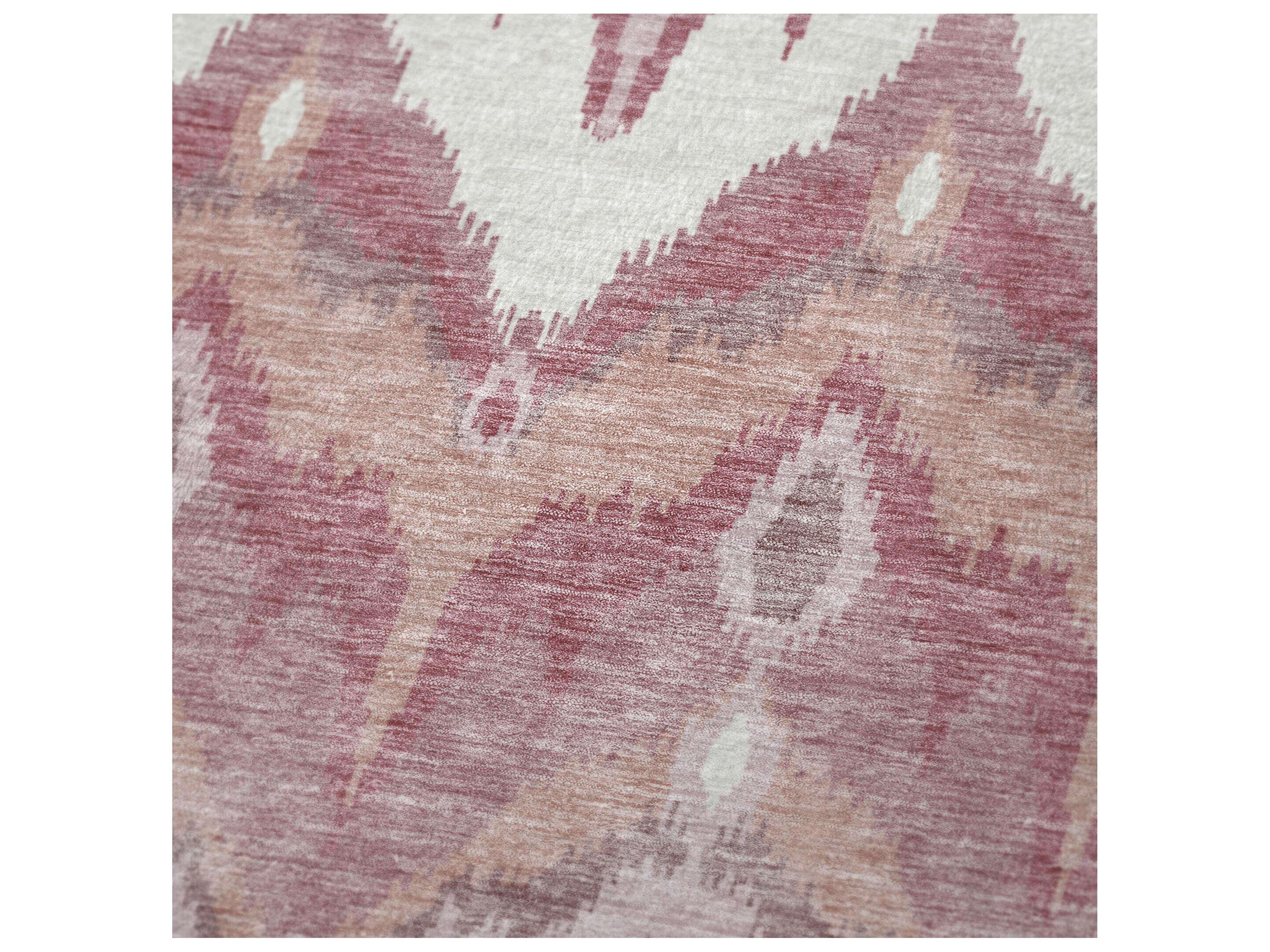 Dalyn Sherpa Pink Polyester Throw
