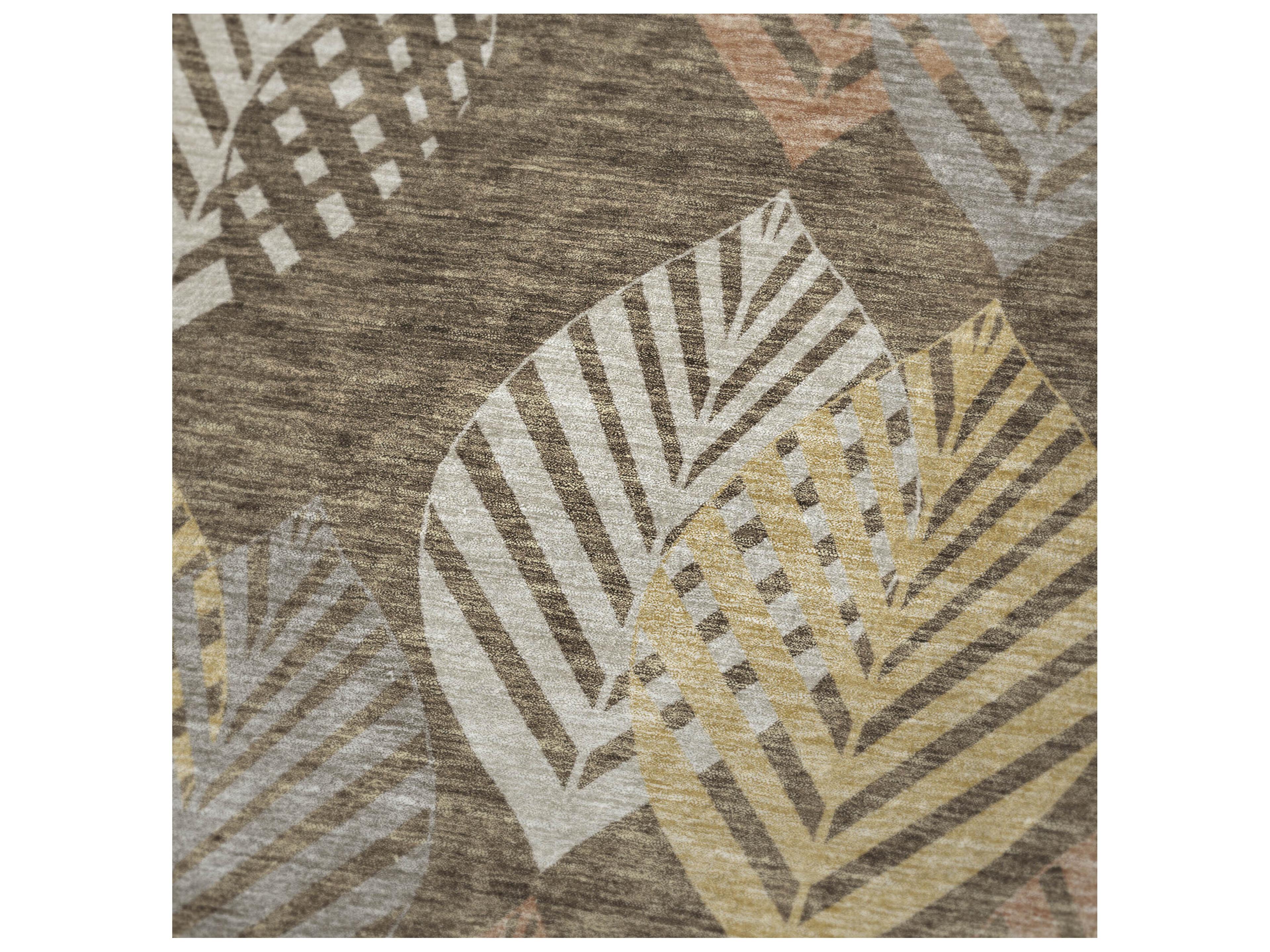 Dalyn Sherpa Brown Polyester Throw