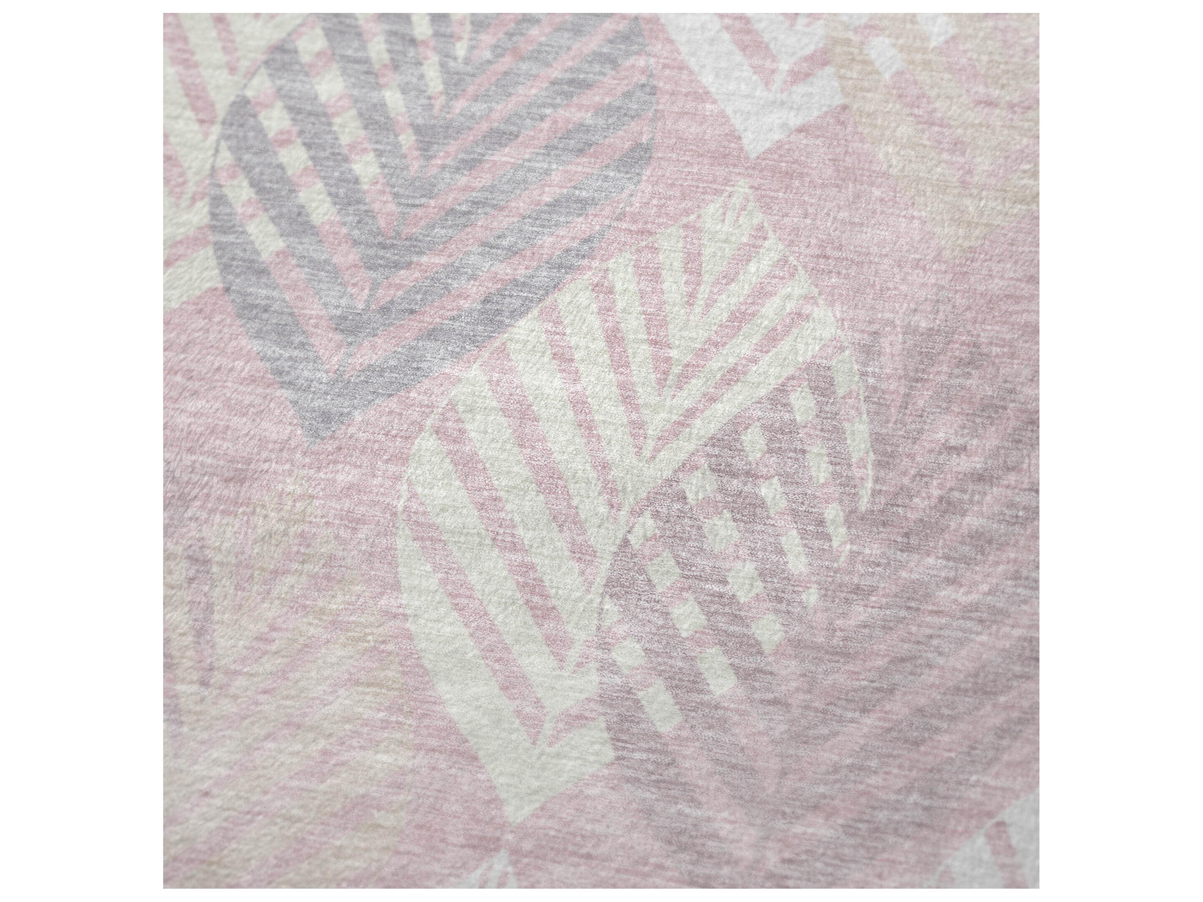 Dalyn Sherpa Pink Polyester Throw