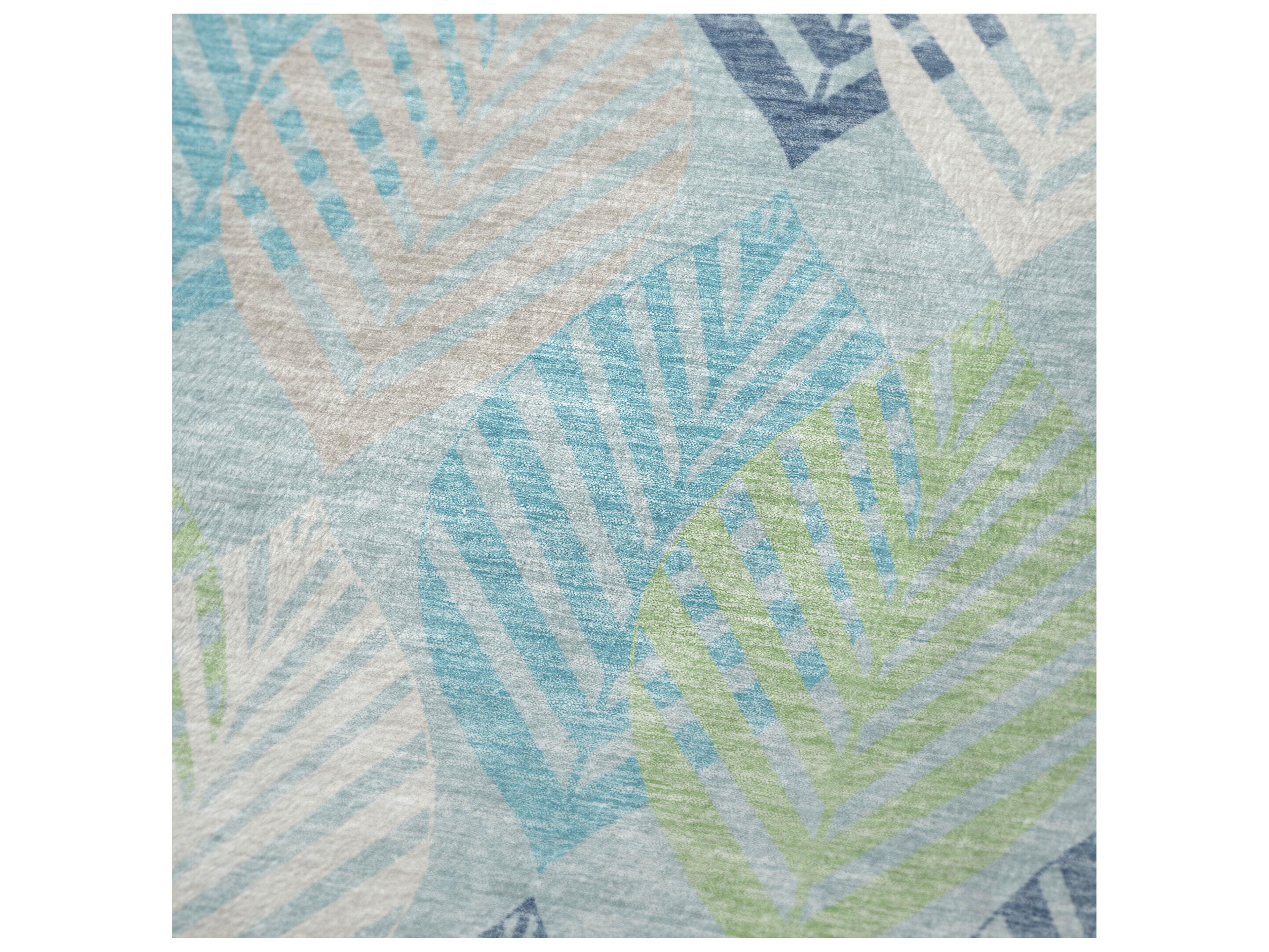 Dalyn Sherpa Teal Polyester Throw