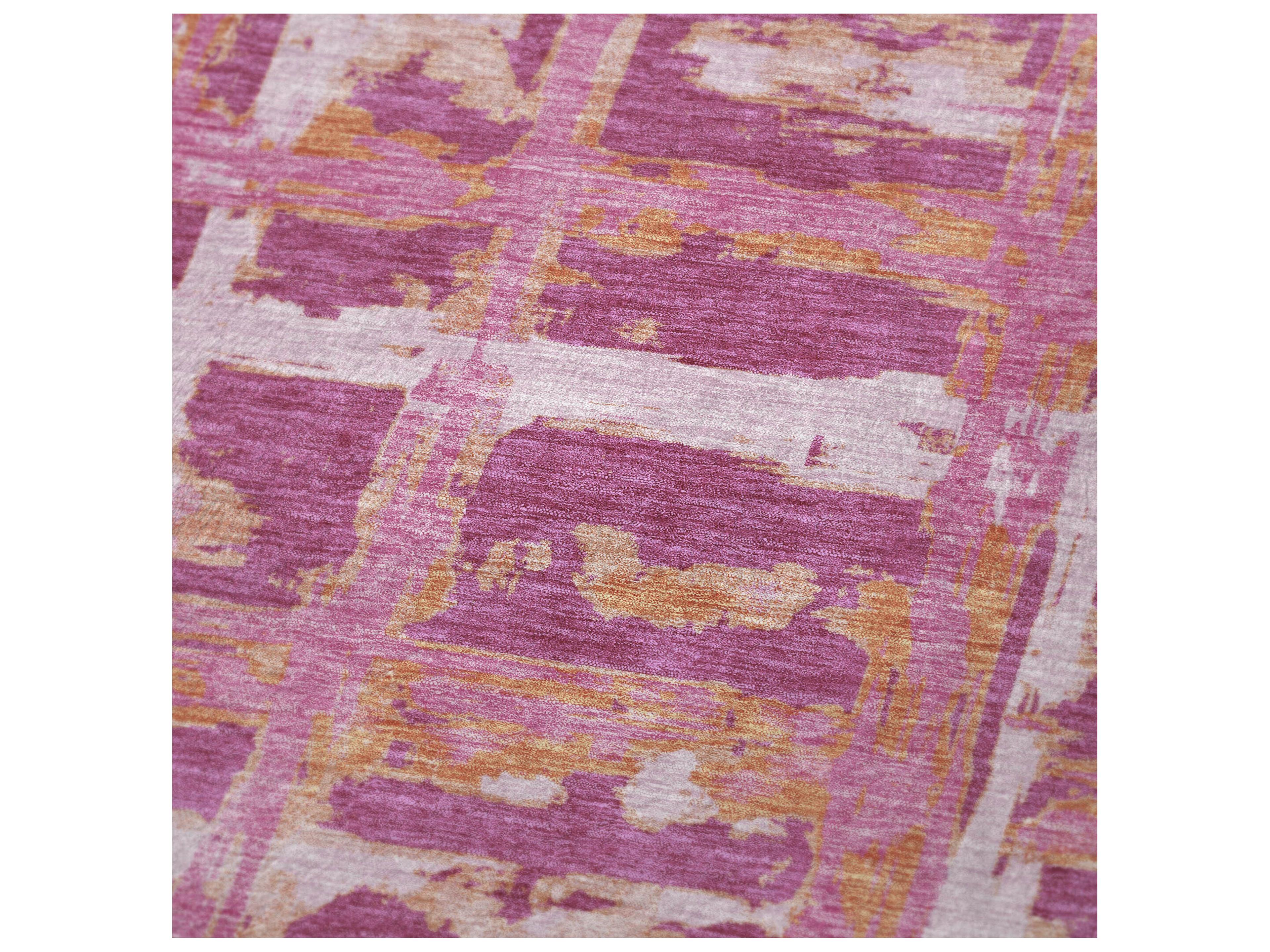 Dalyn Sherpa Pink Polyester Throw