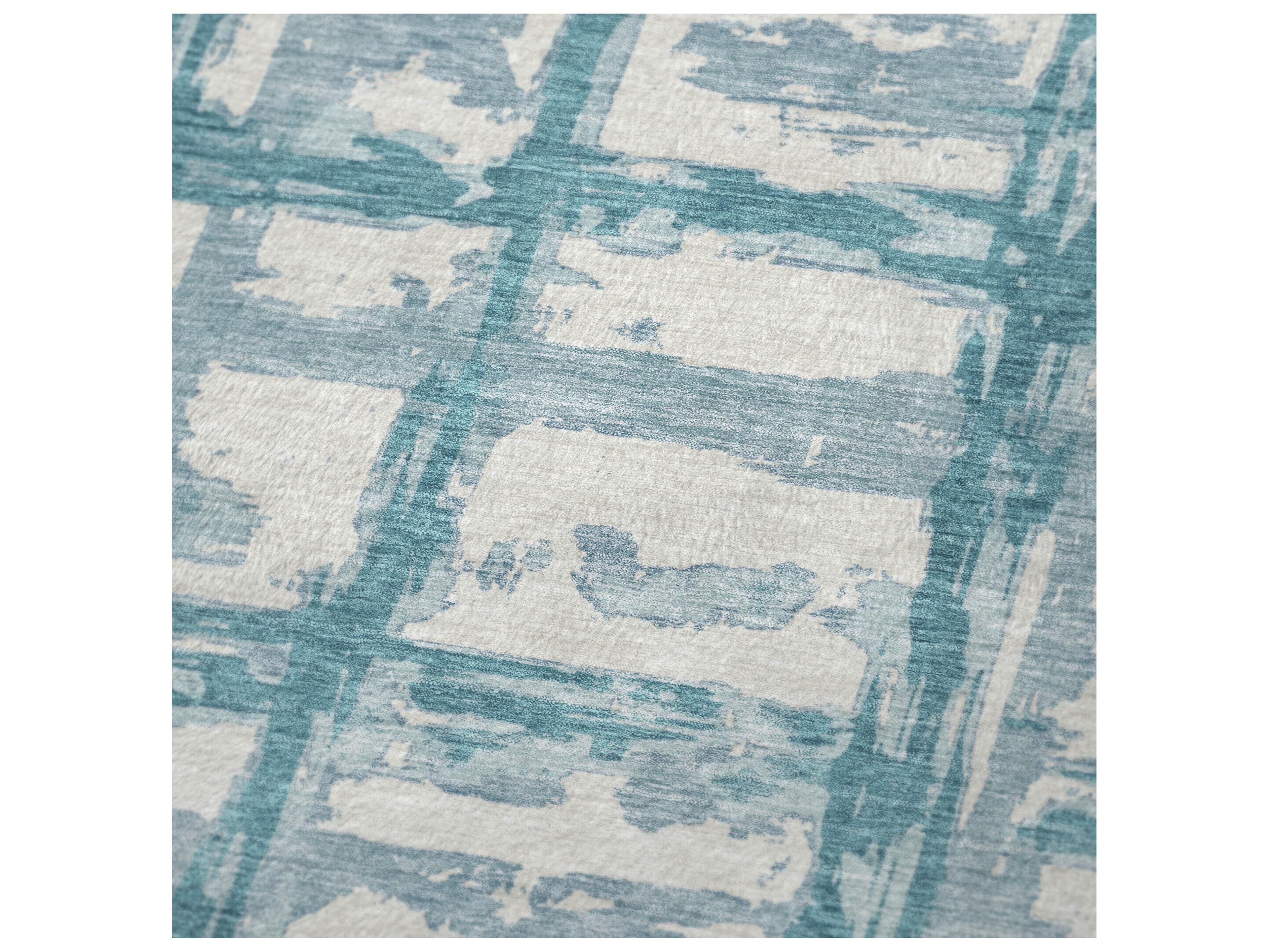 Dalyn Sherpa Teal Polyester Throw