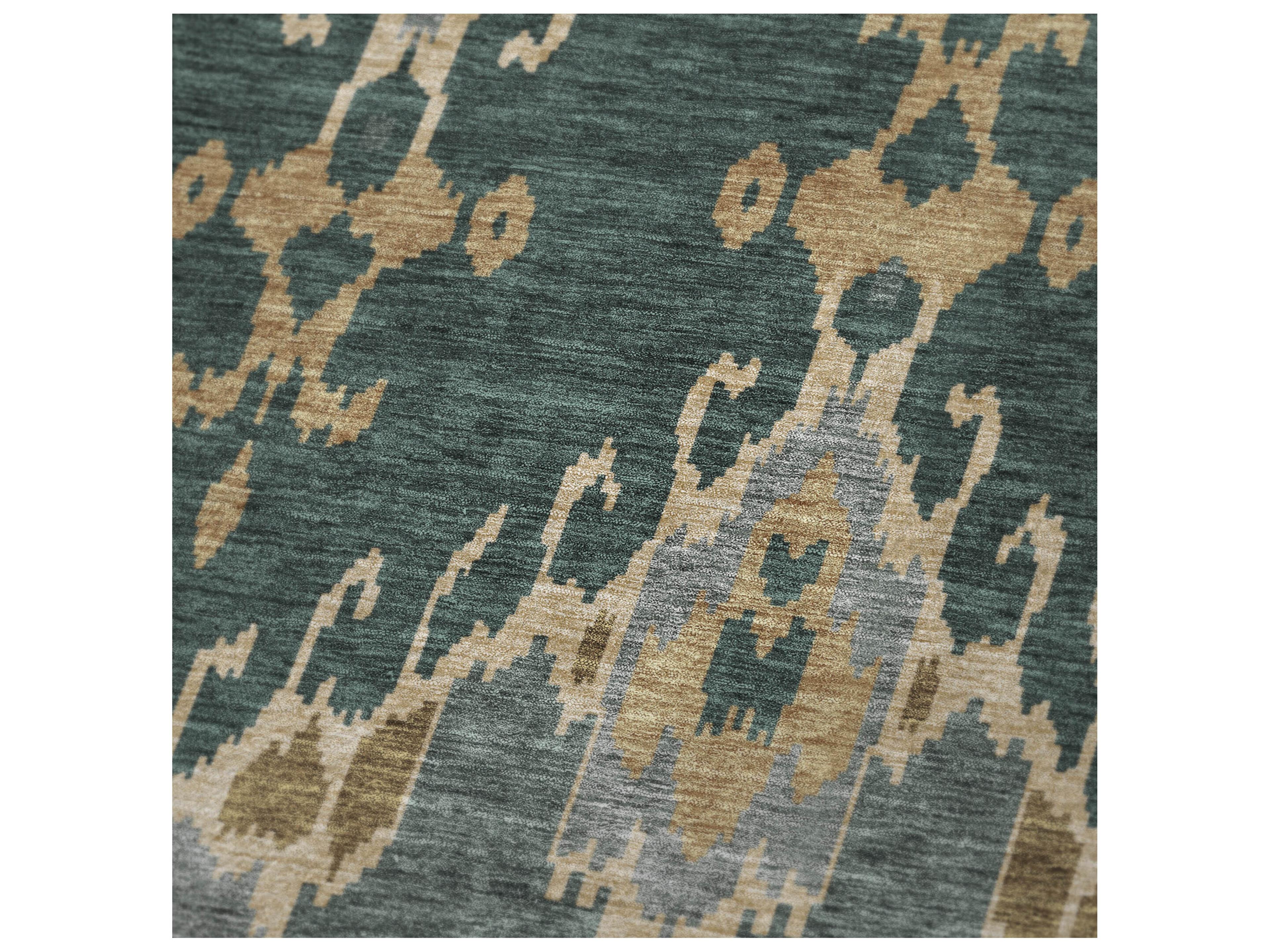 Dalyn Sherpa Green Polyester Throw