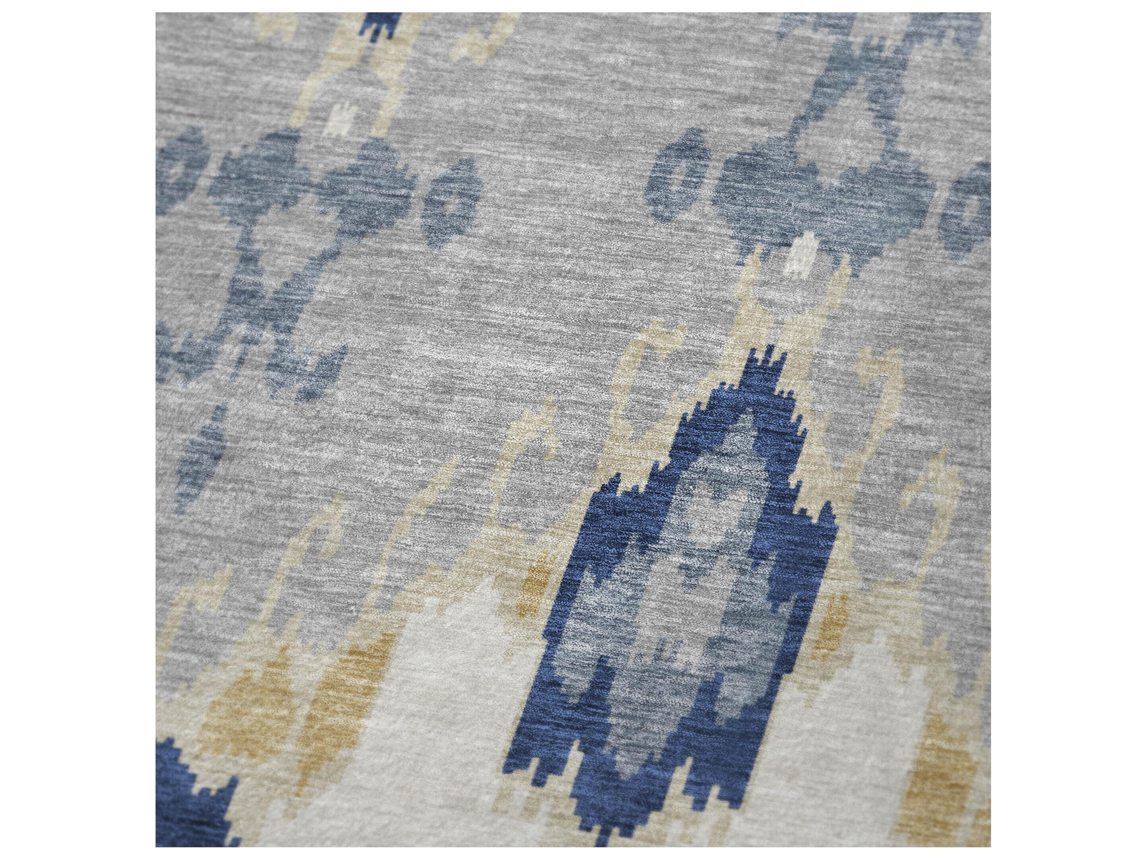 Dalyn Sherpa Blue Polyester Throw