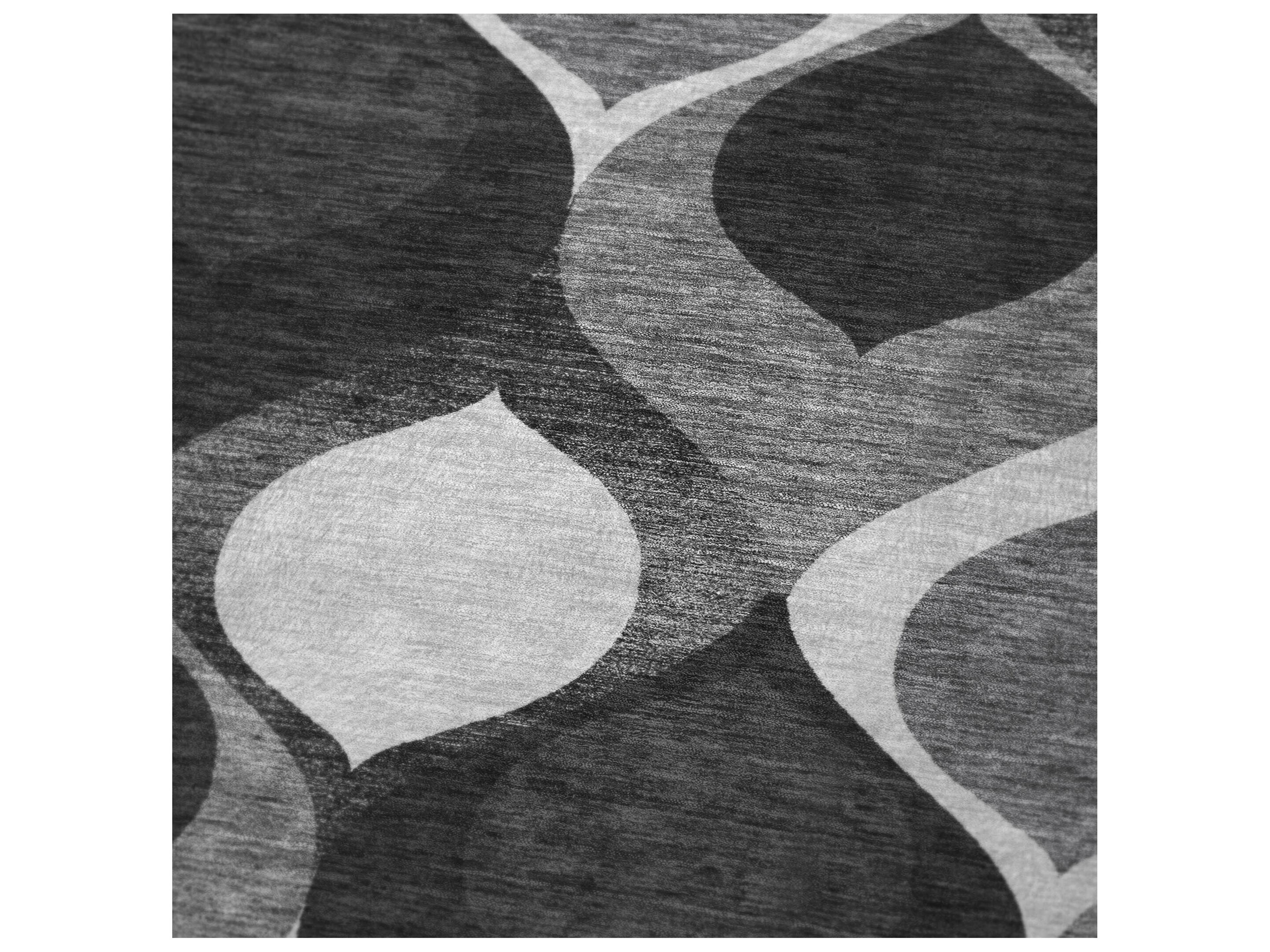 Dalyn Sherpa Black Polyester Throw