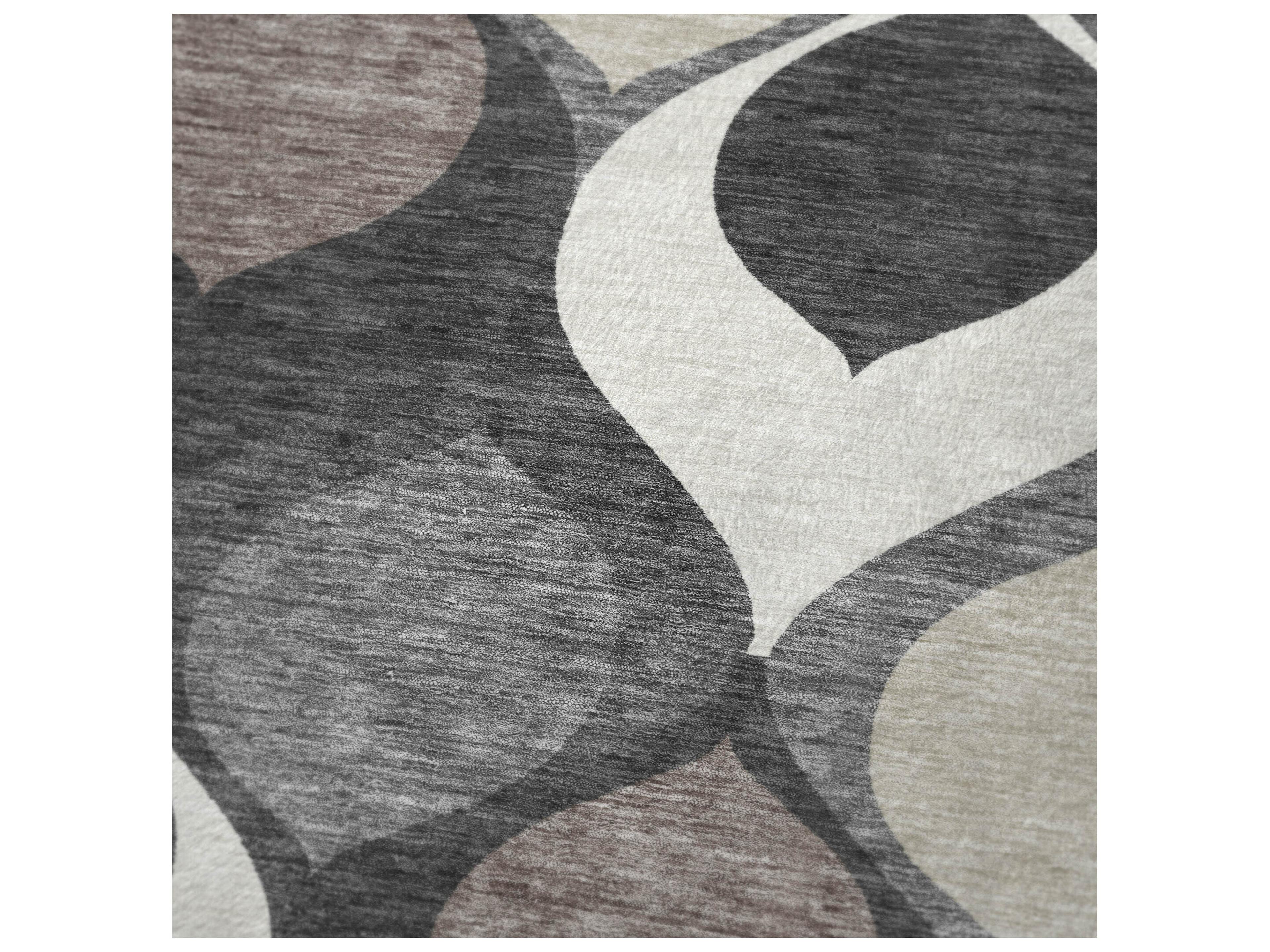 Dalyn Sherpa Gray Polyester Throw