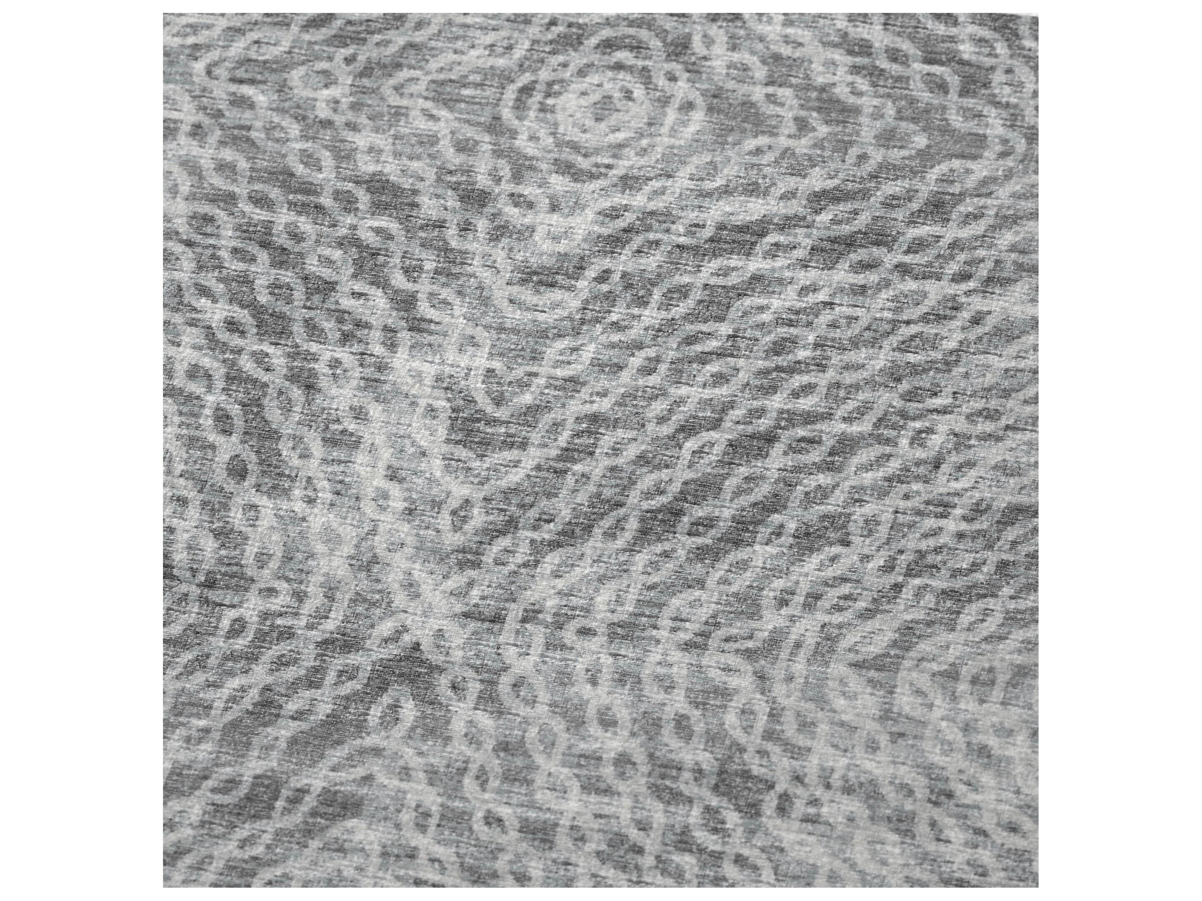 Dalyn Sherpa Gray Polyester Throw