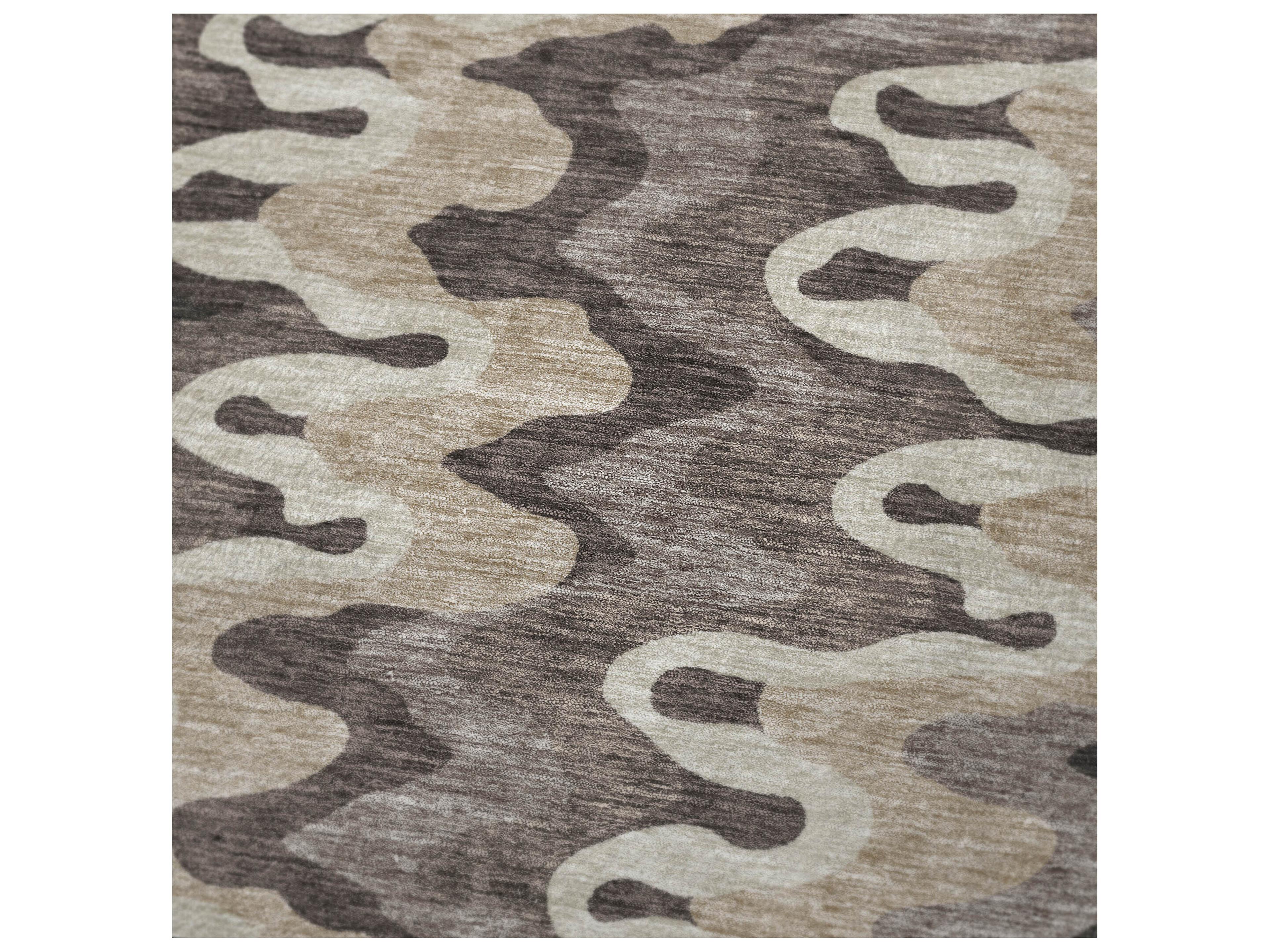 Dalyn Sherpa Brown Polyester Throw