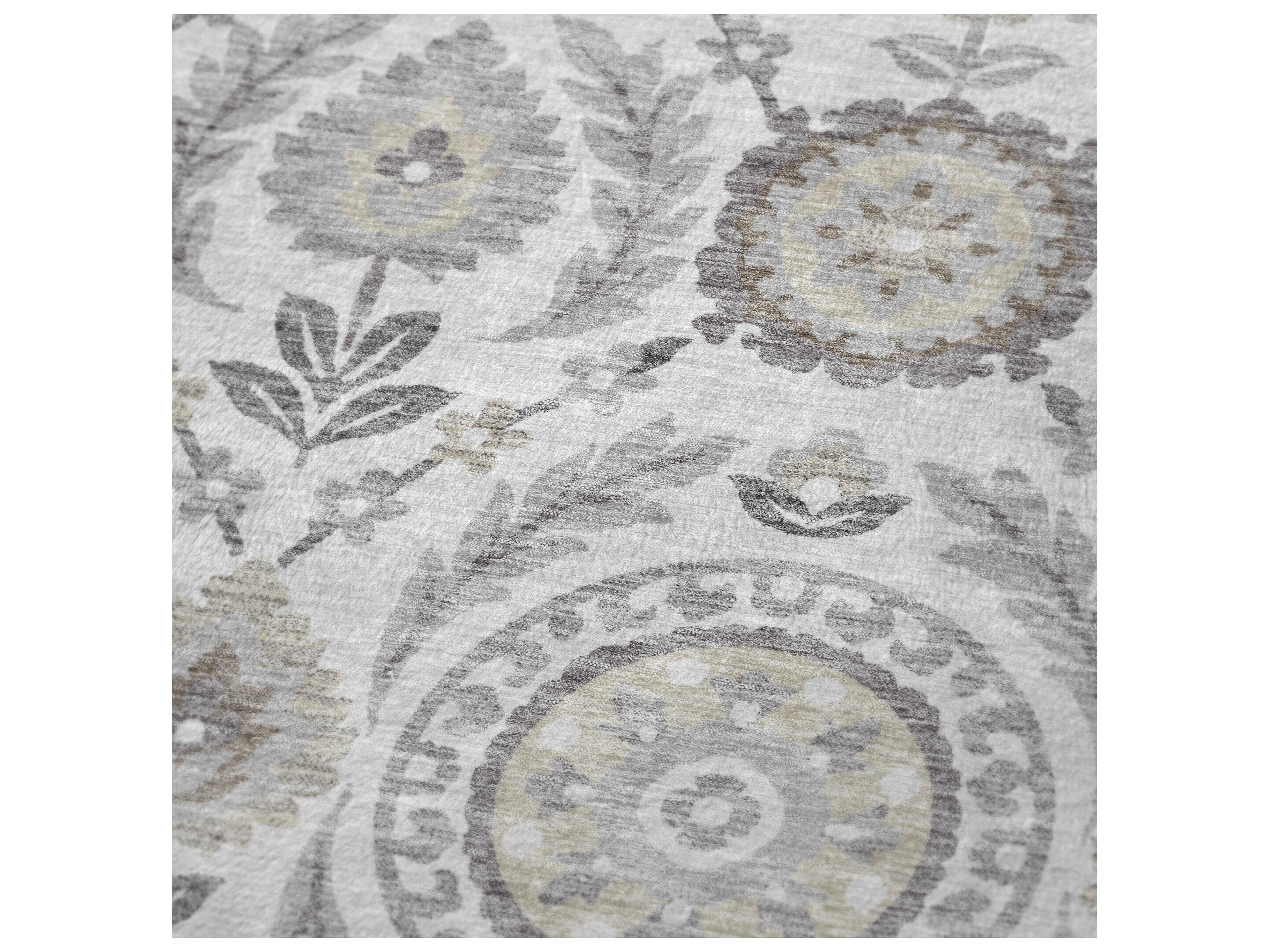 Dalyn Sherpa Gray Polyester Throw