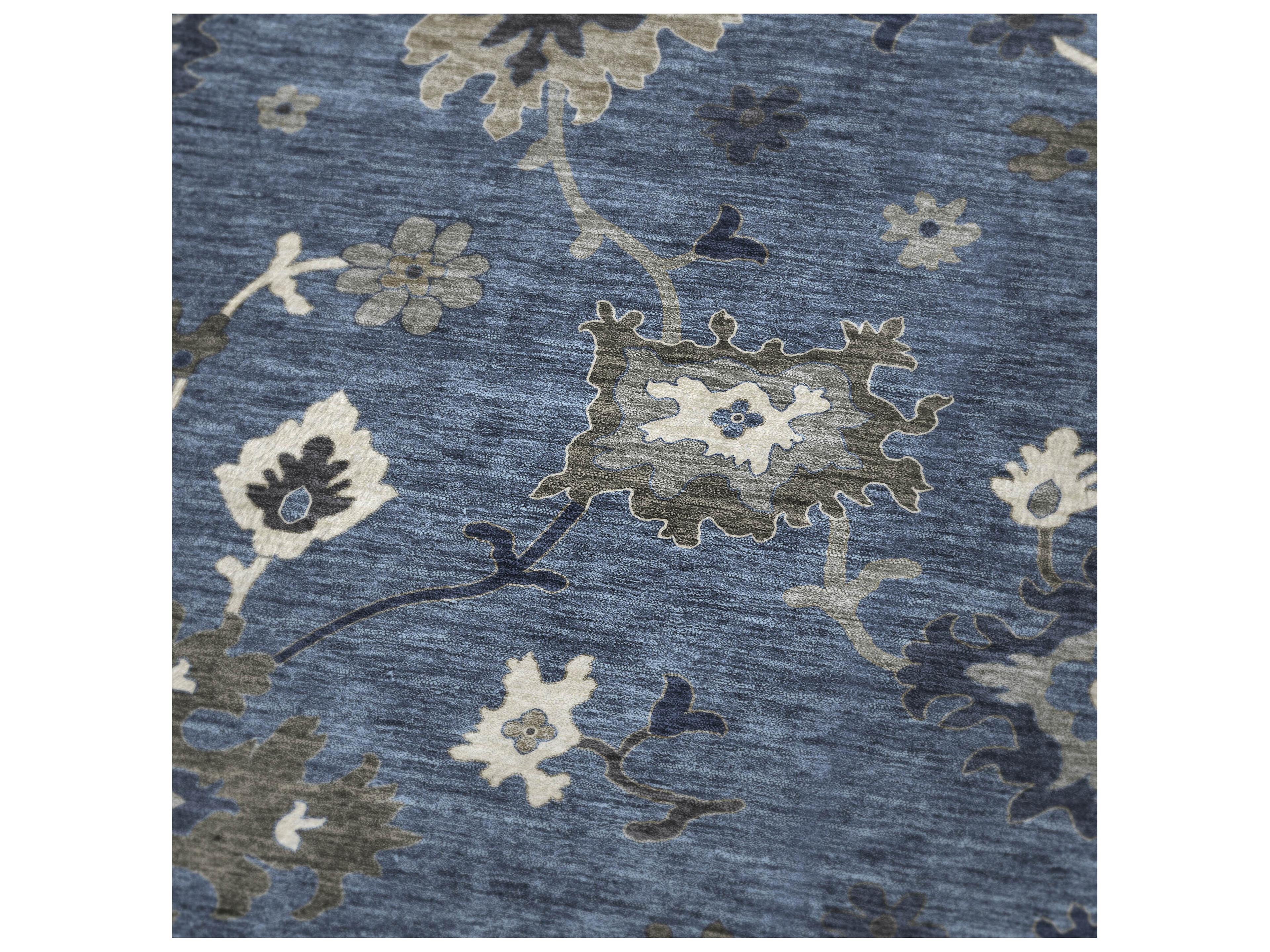 Dalyn Sherpa Blue Polyester Throw