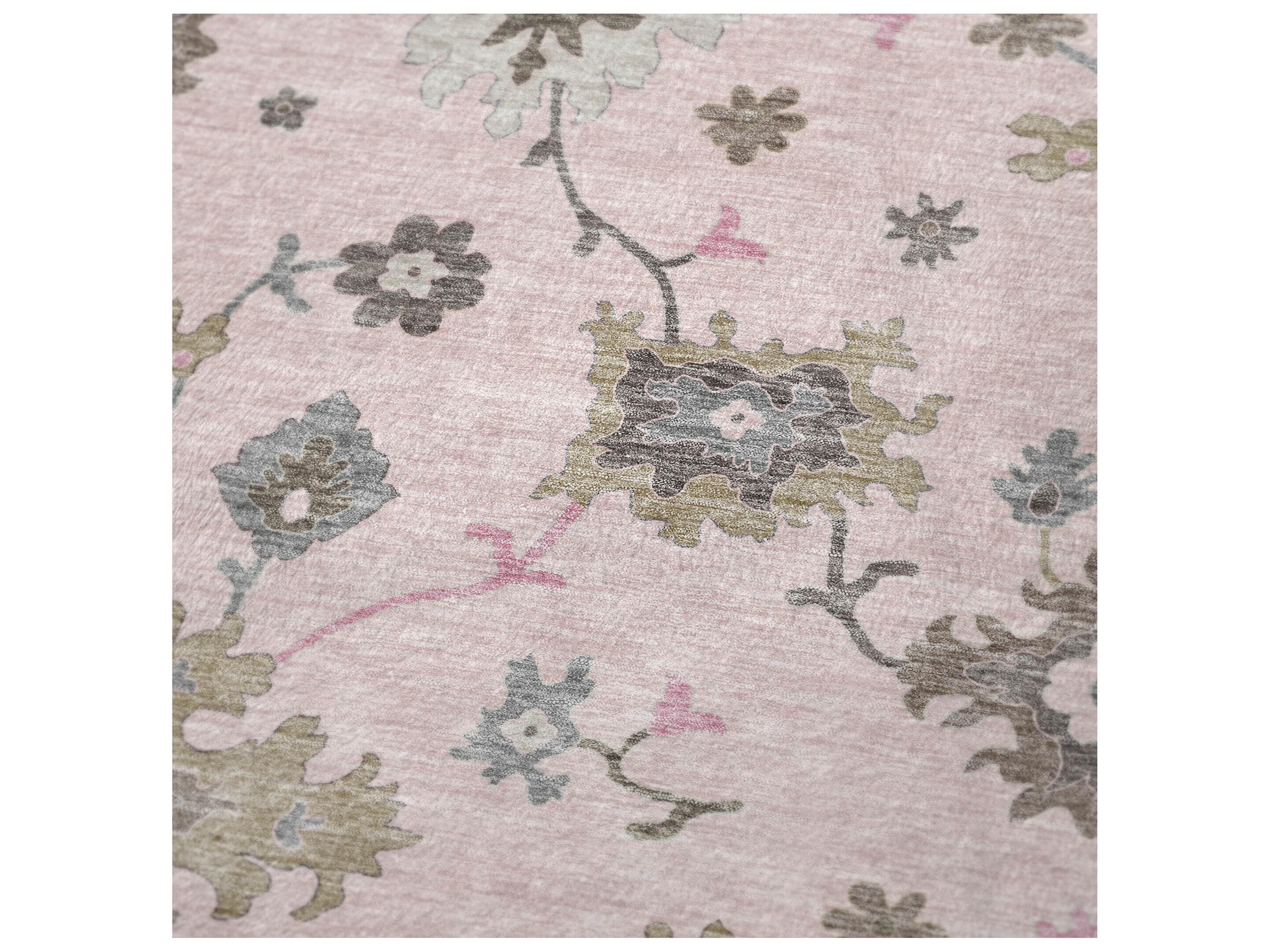 Dalyn Sherpa Pink Polyester Throw