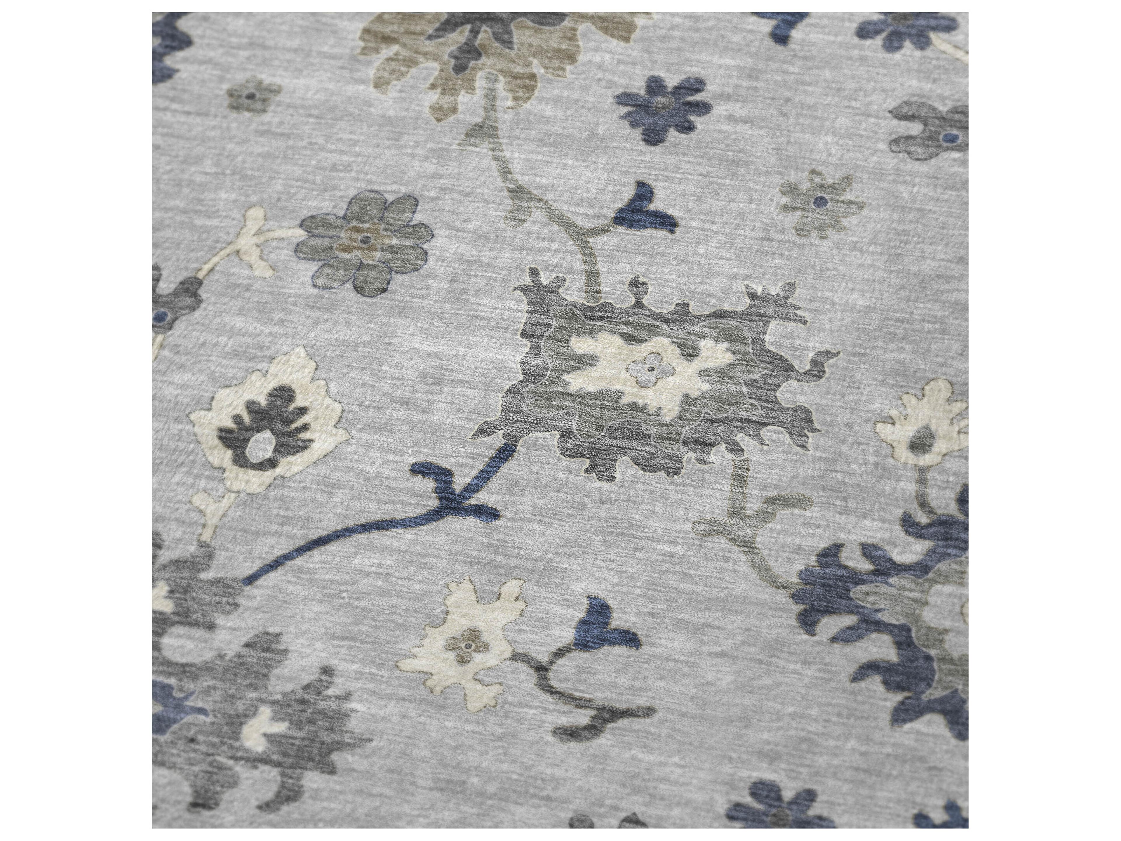 Dalyn Sherpa Gray Polyester Throw