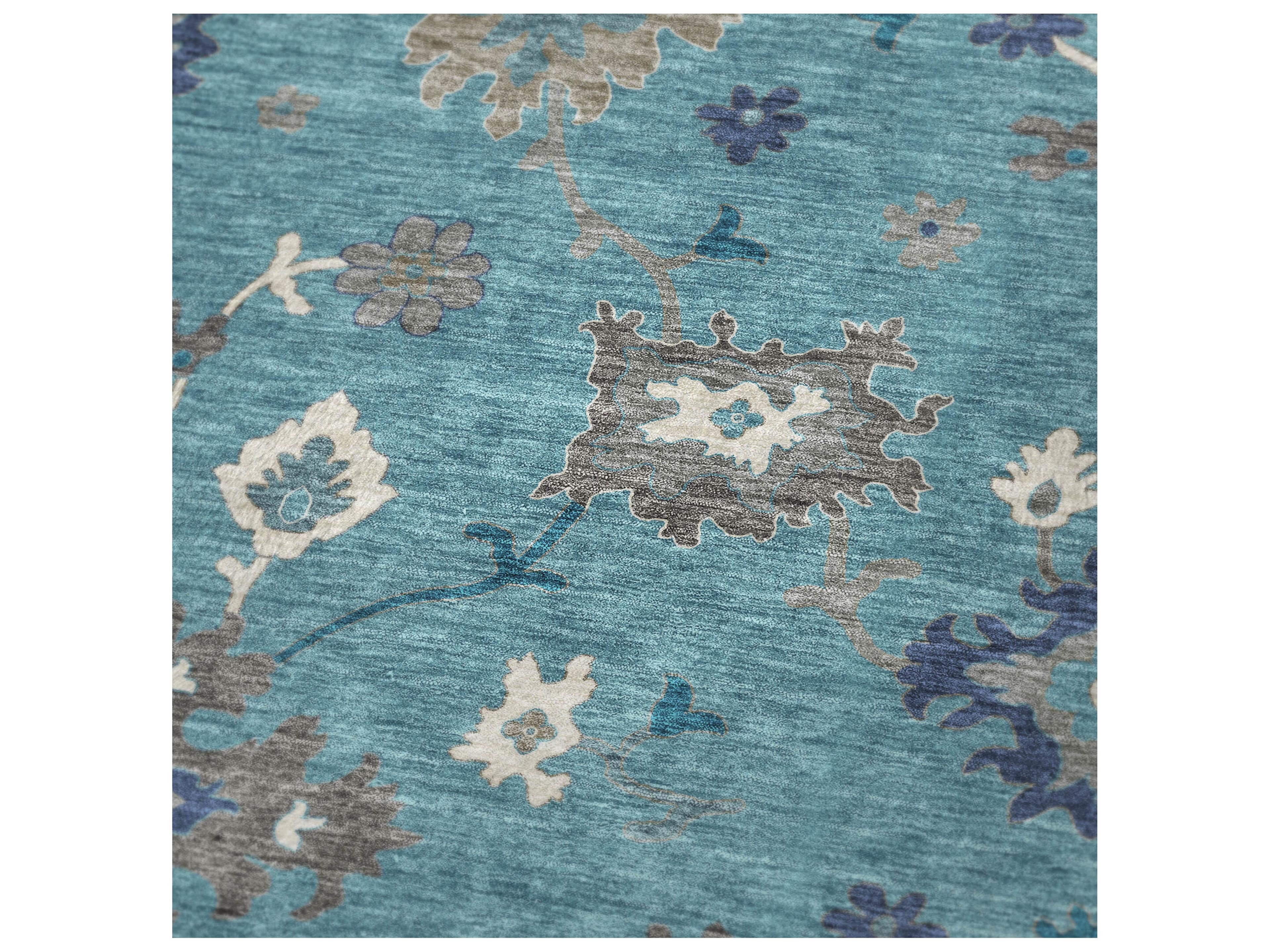 Dalyn Sherpa Teal Polyester Throw