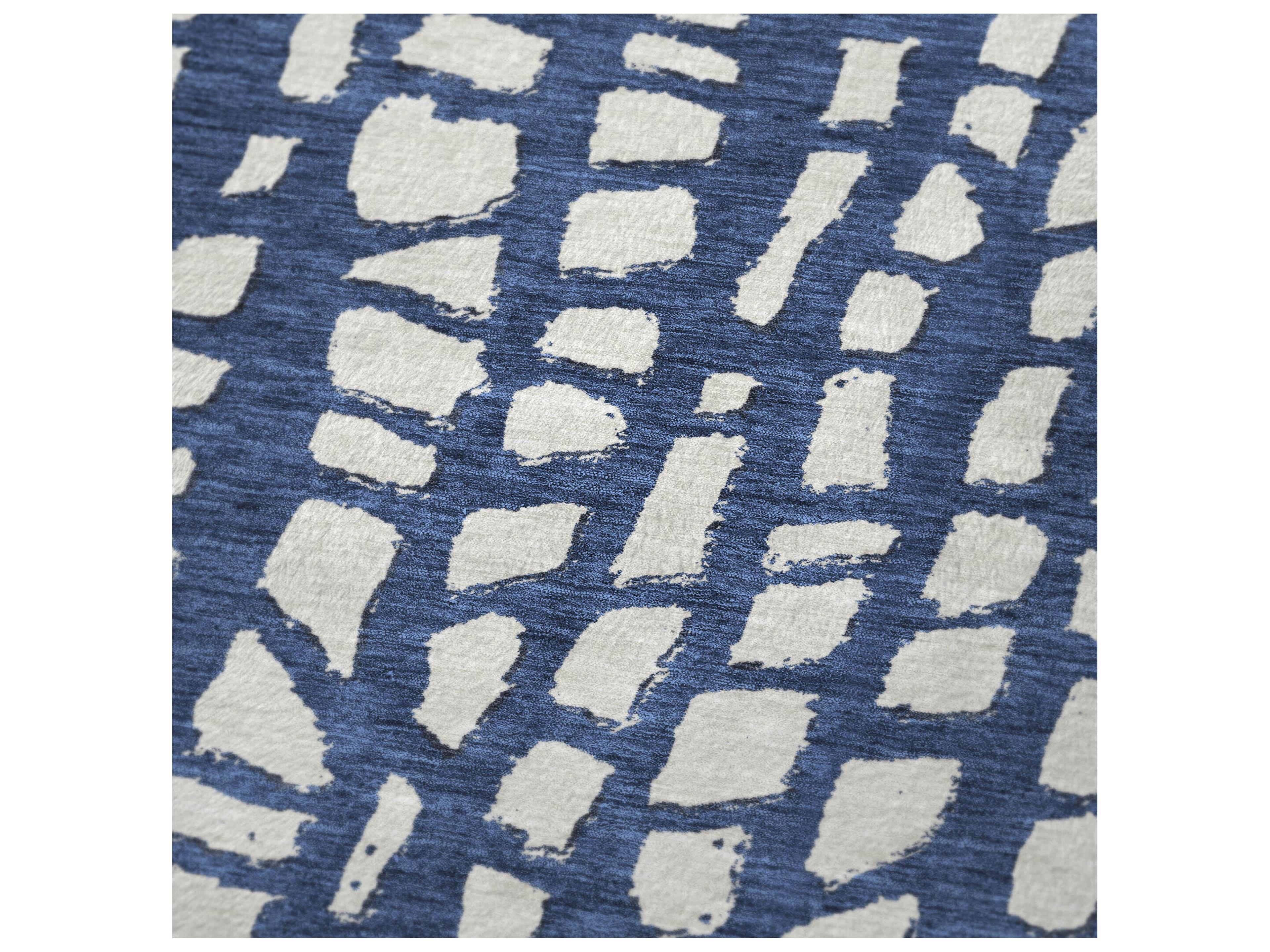Dalyn Sherpa Blue Polyester Throw