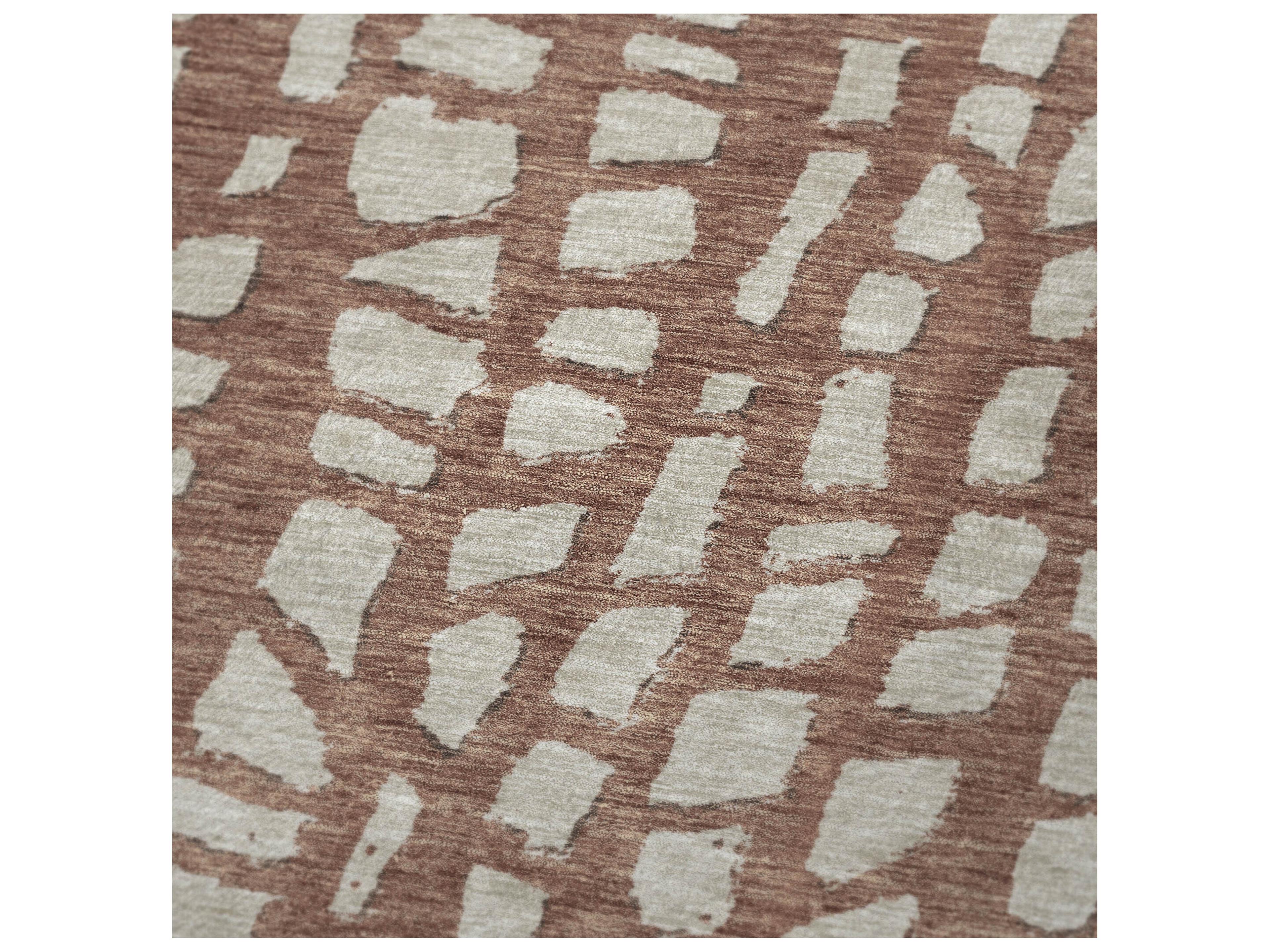 Dalyn Sherpa Orange Polyester Throw