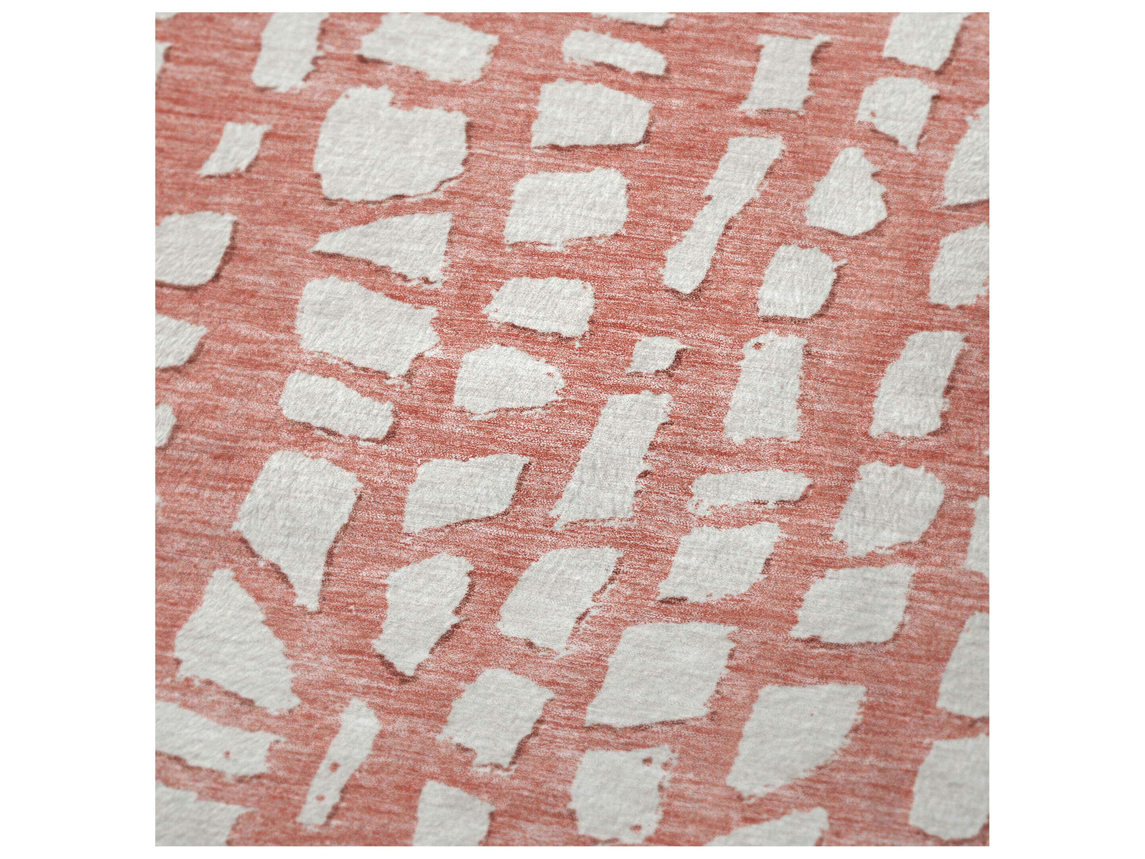 Dalyn Sherpa Orange Polyester Throw