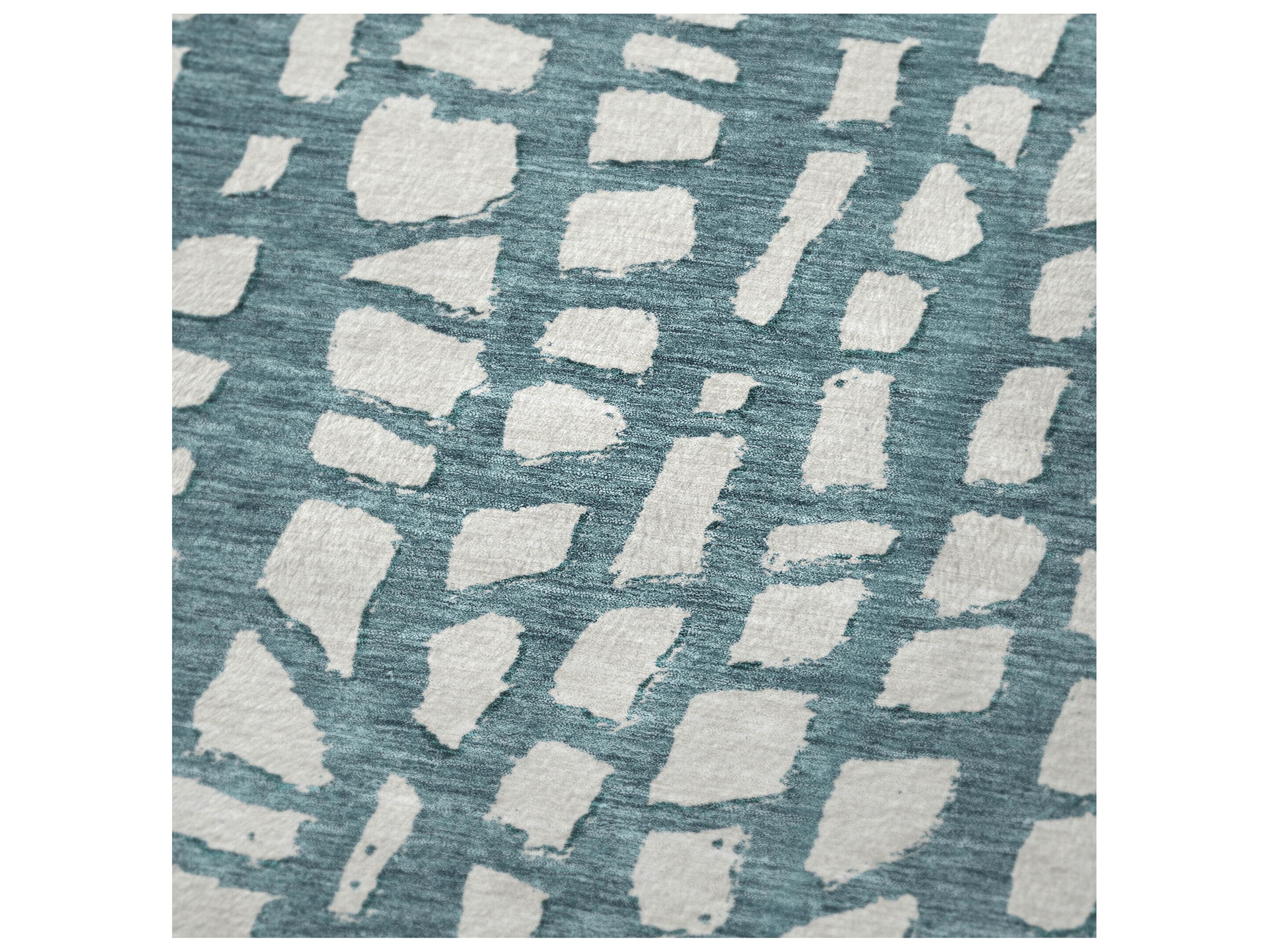 Dalyn Sherpa Teal Polyester Throw