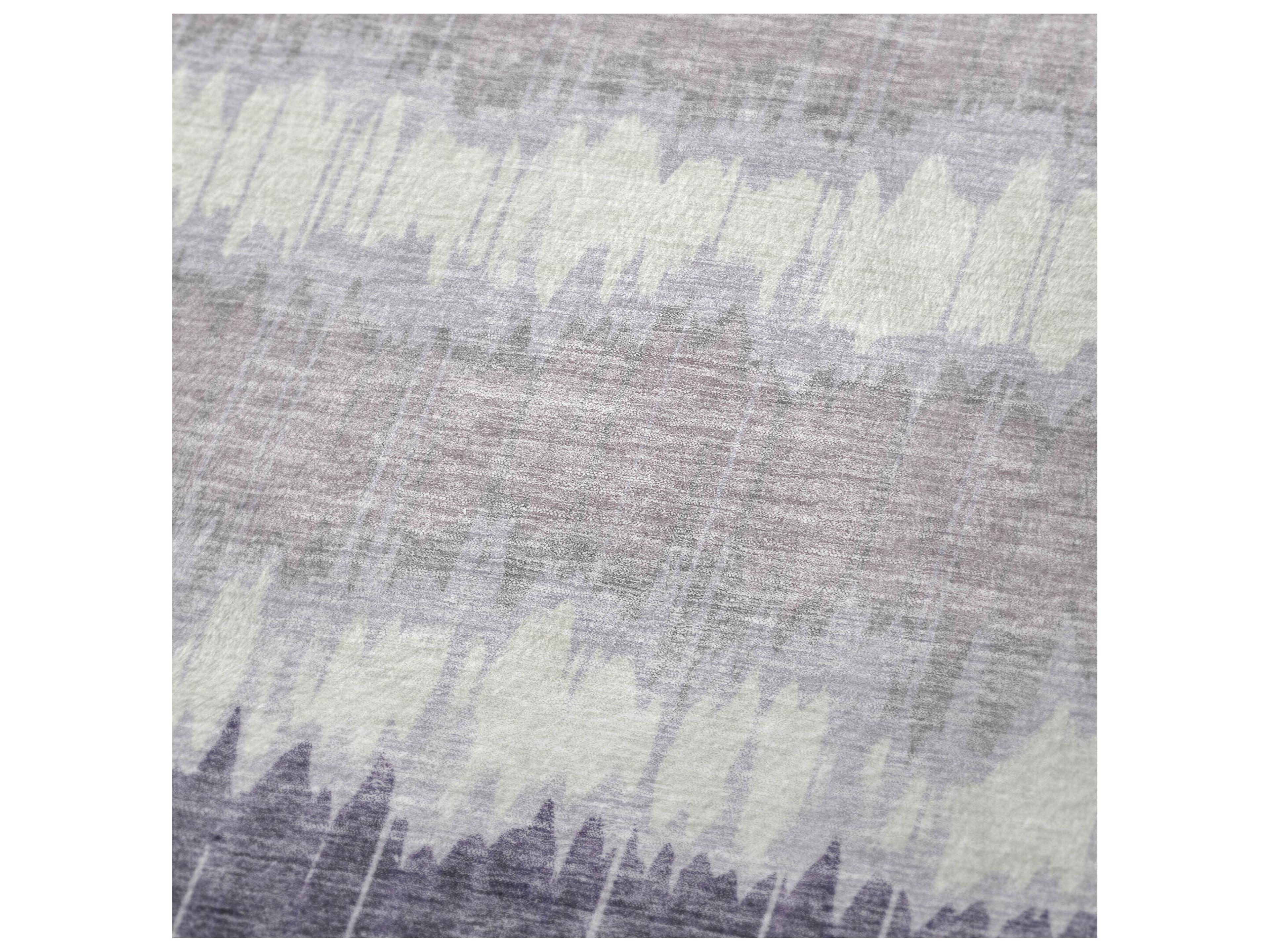 Dalyn Sherpa Purple Polyester Throw
