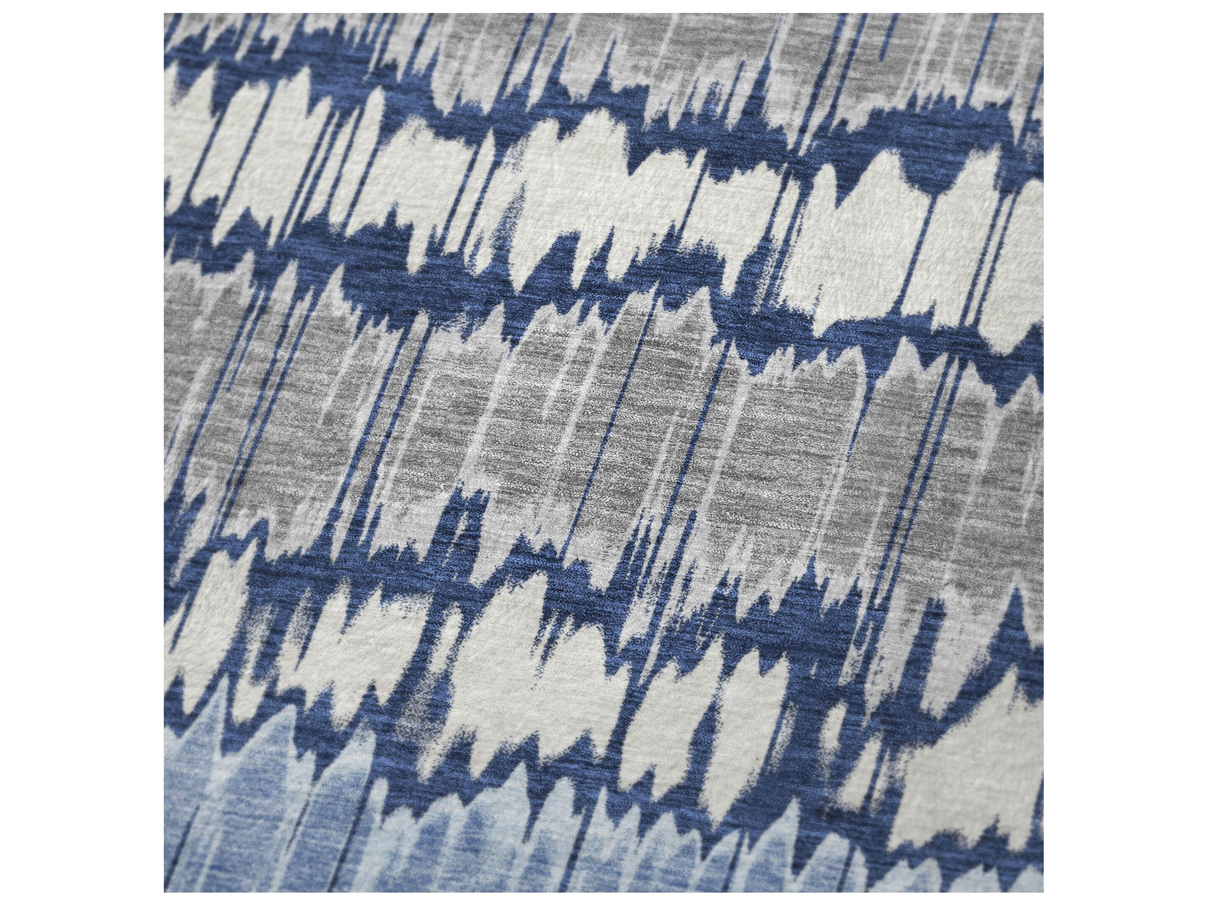 Dalyn Sherpa Blue Polyester Throw