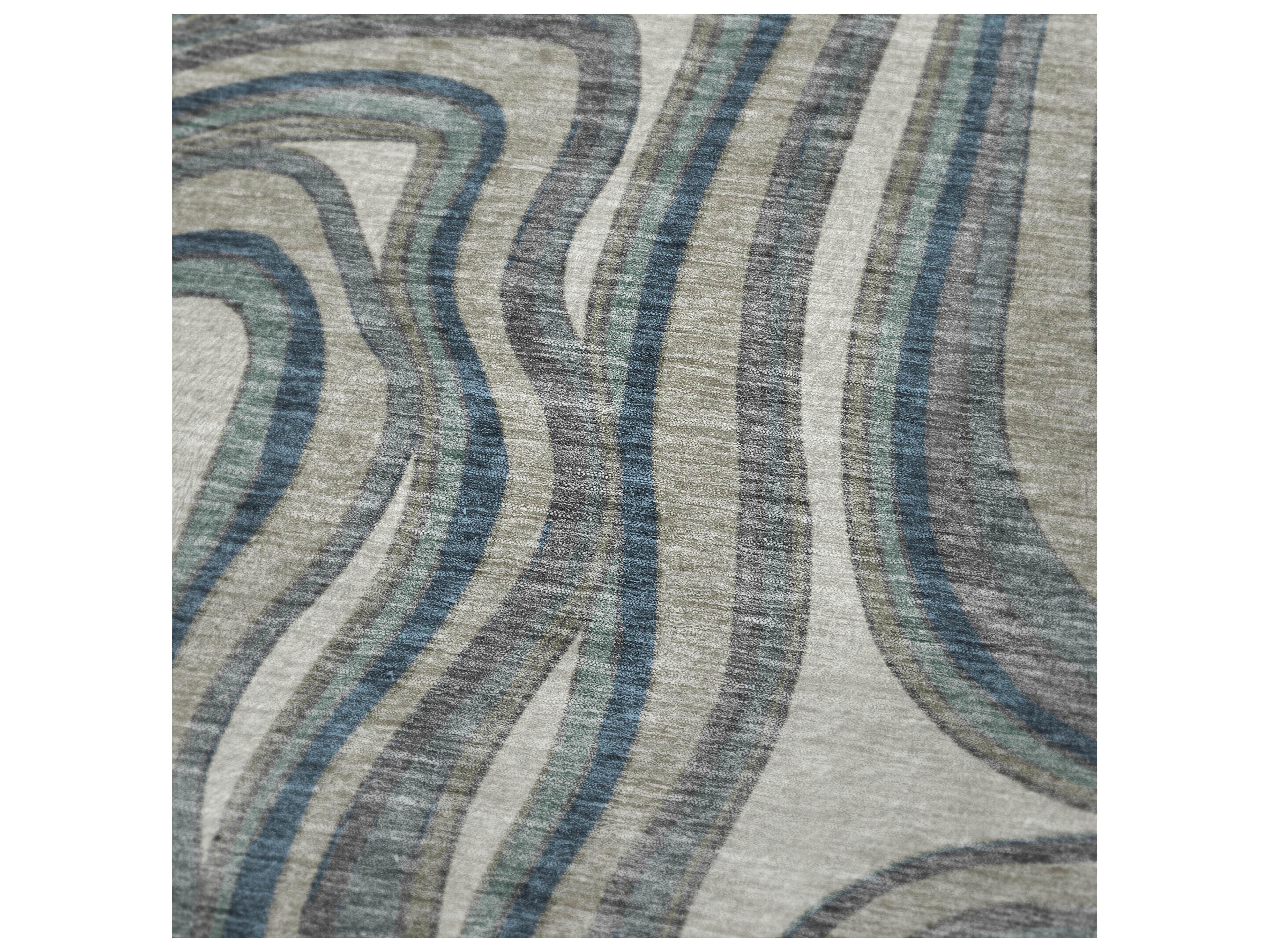 Dalyn Sherpa Teal Polyester Throw