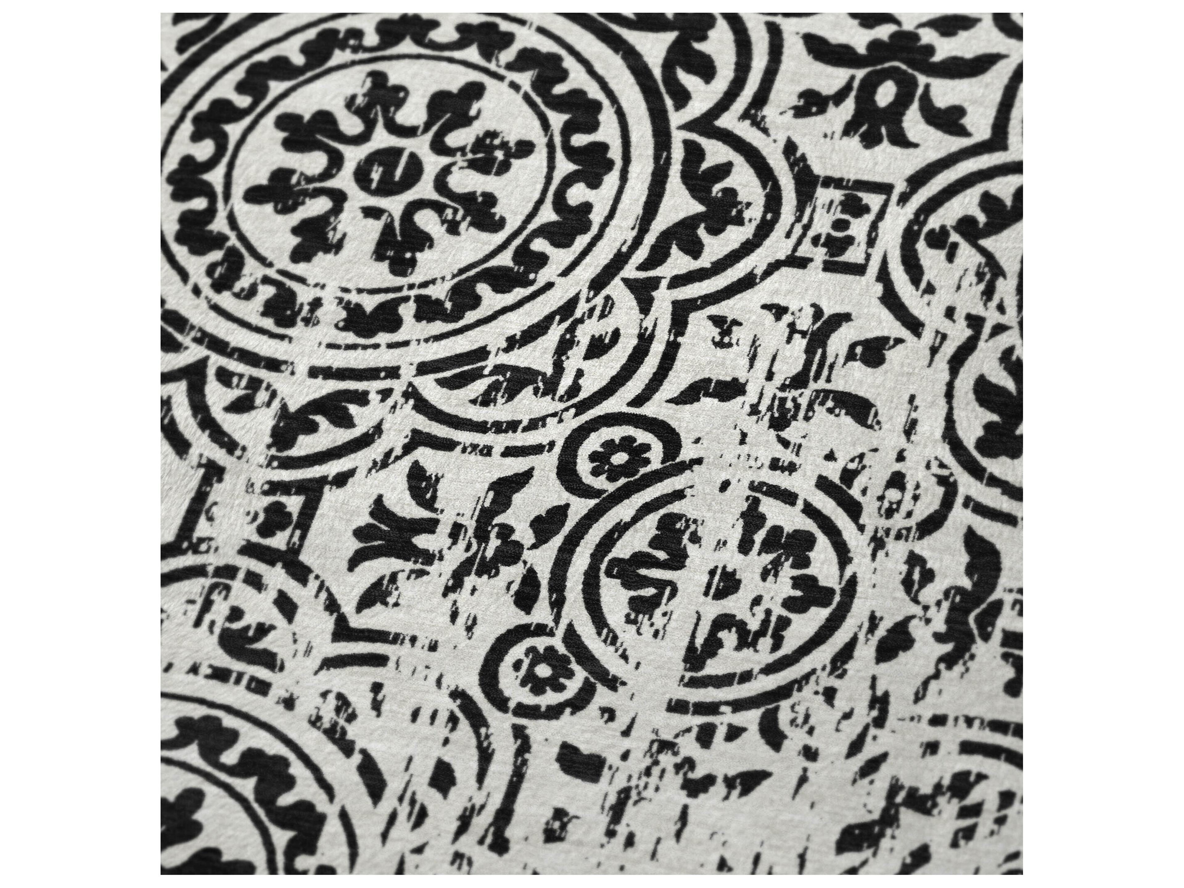 Dalyn Sherpa Black Polyester Throw