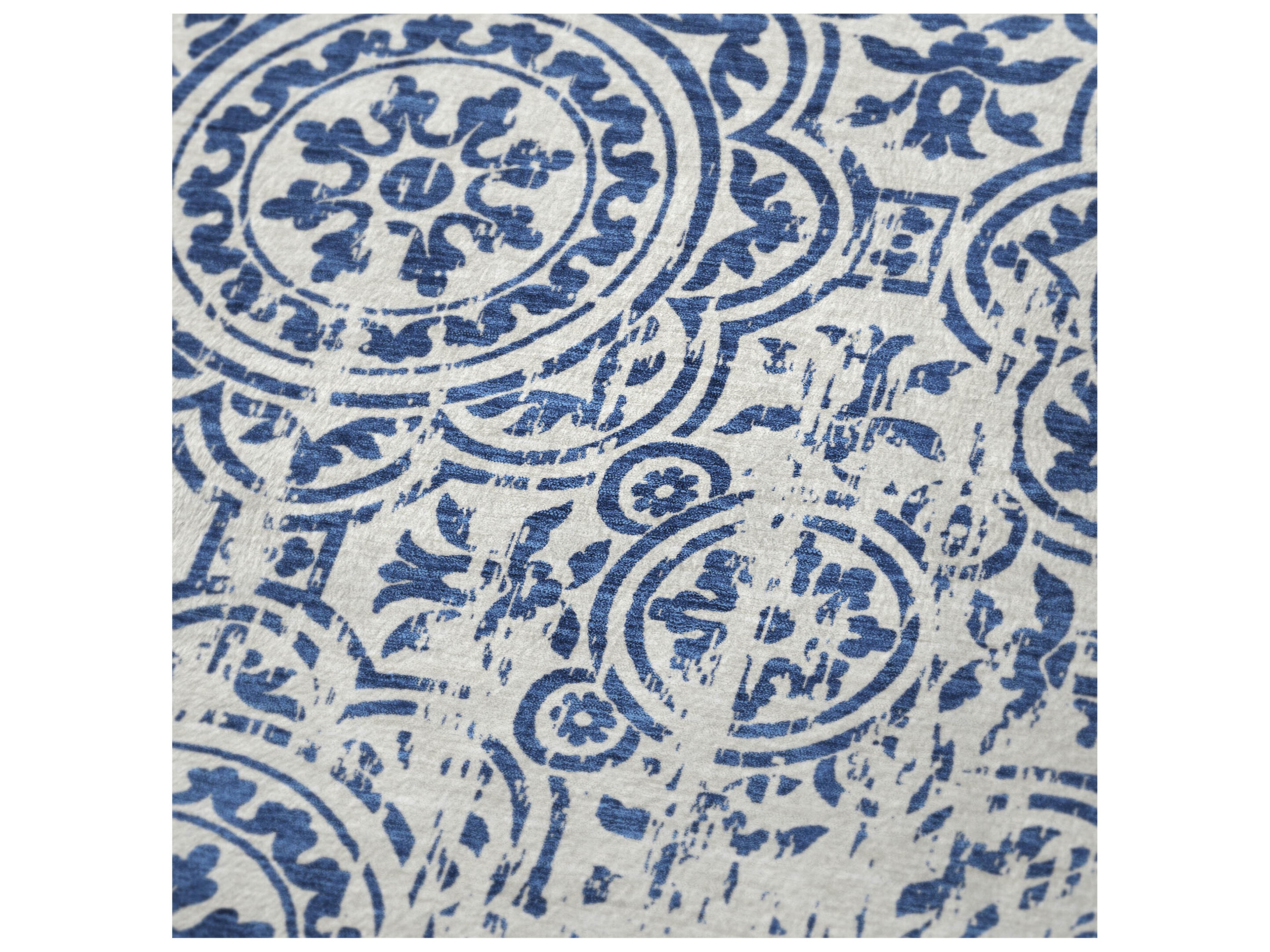 Dalyn Sherpa Blue Polyester Throw