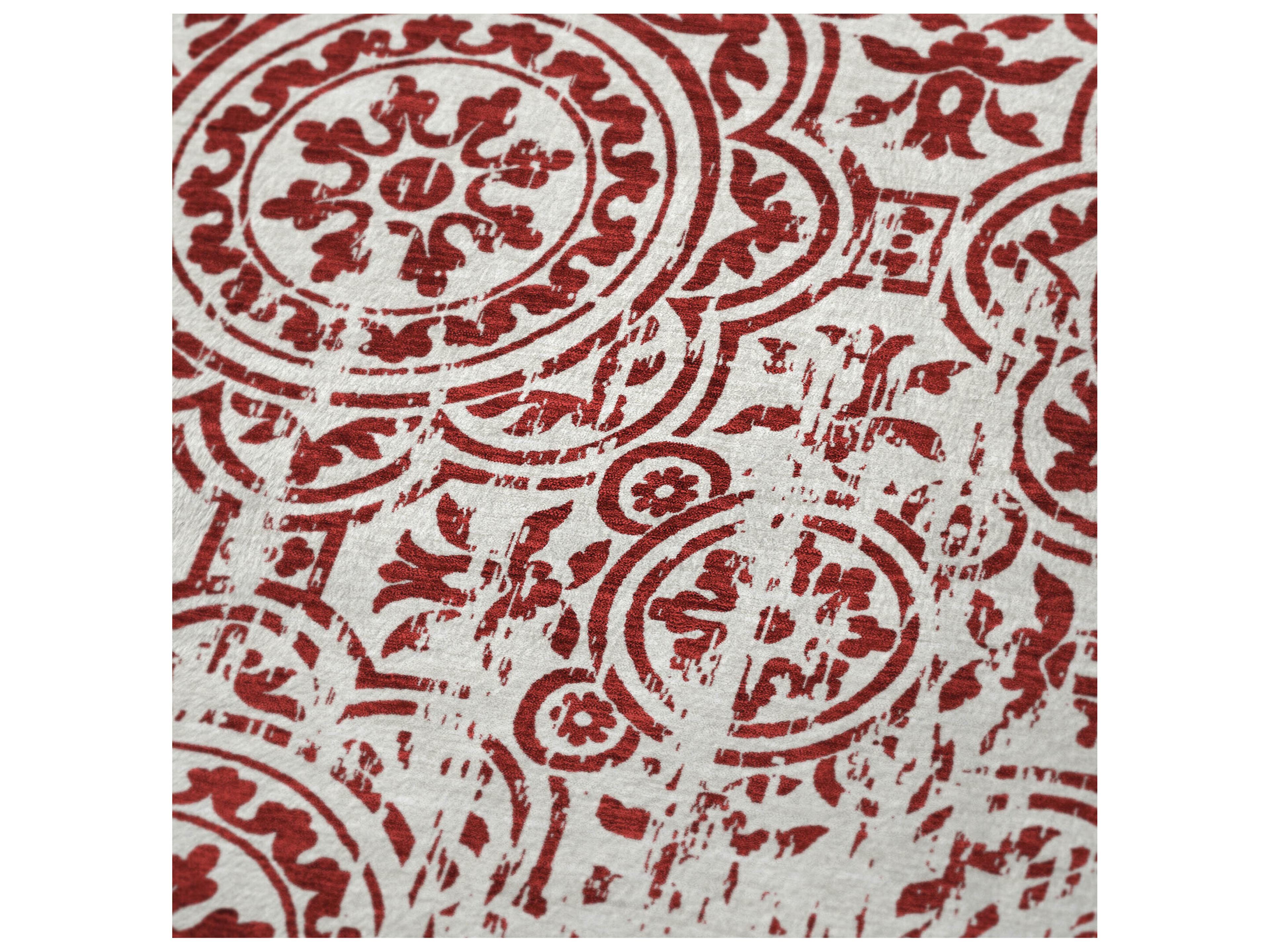 Dalyn Sherpa Red Polyester Throw
