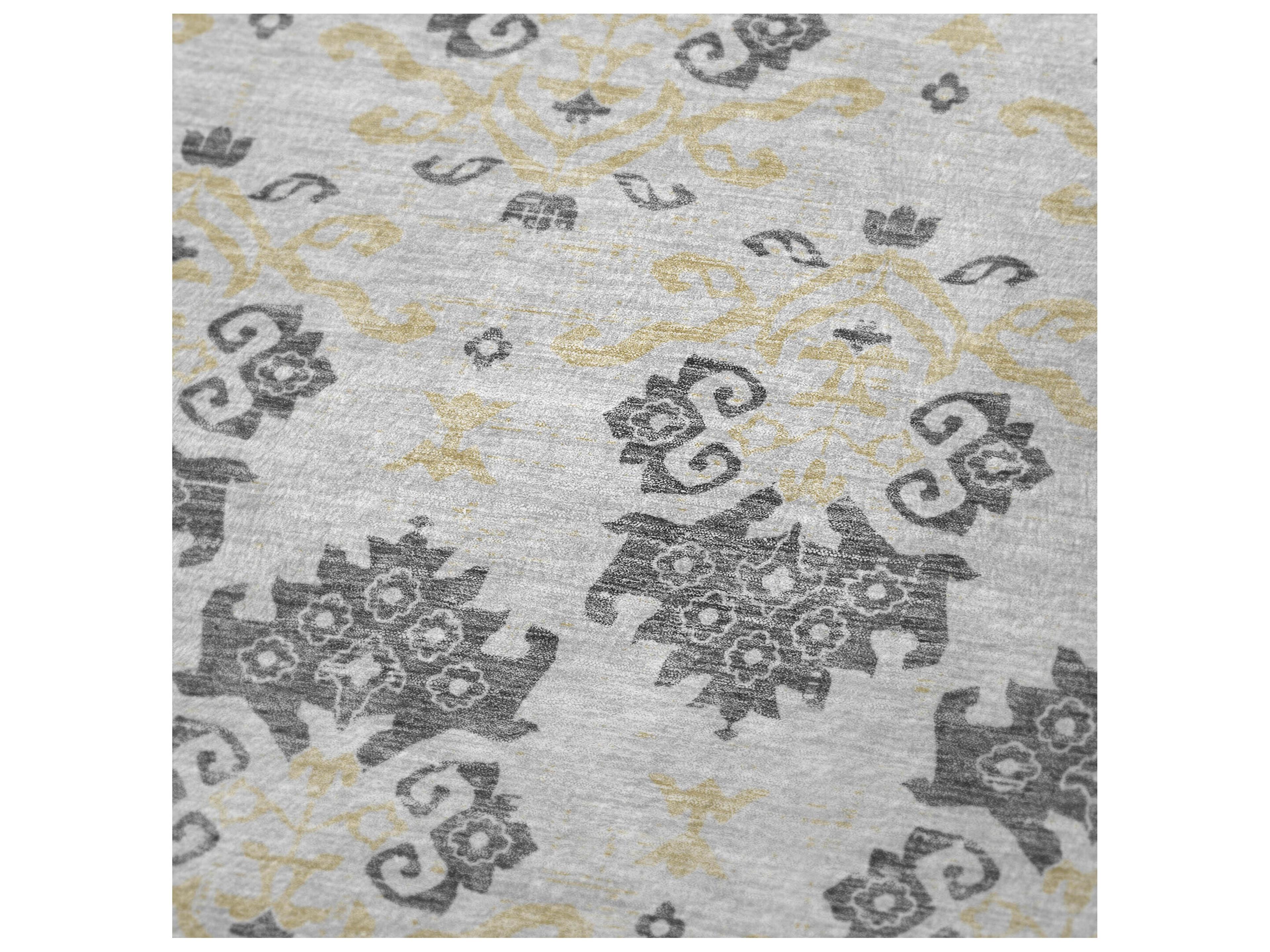 Dalyn Sherpa Gray Polyester Throw