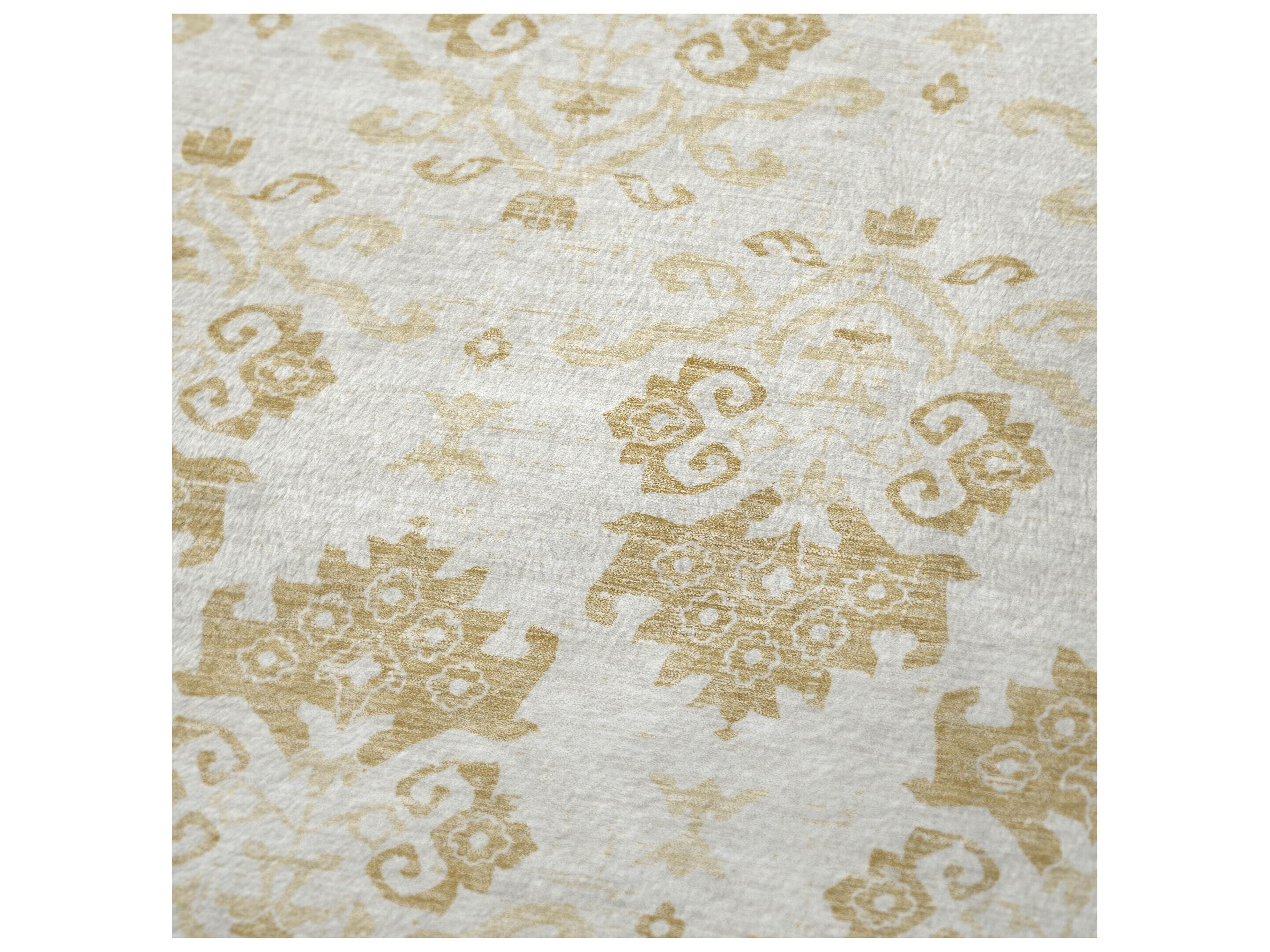 Dalyn Sherpa Gold Polyester Throw