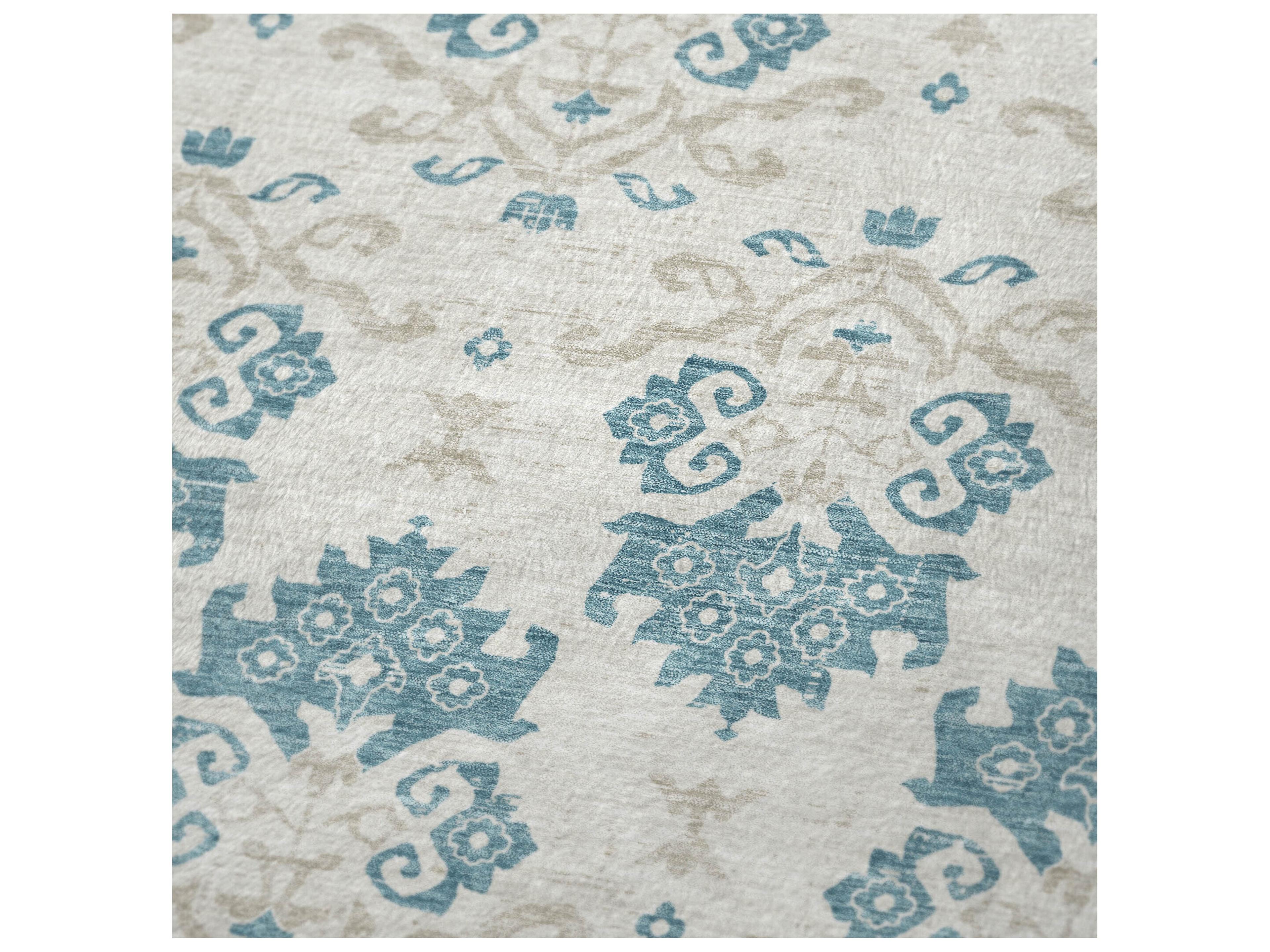 Dalyn Sherpa Teal Polyester Throw