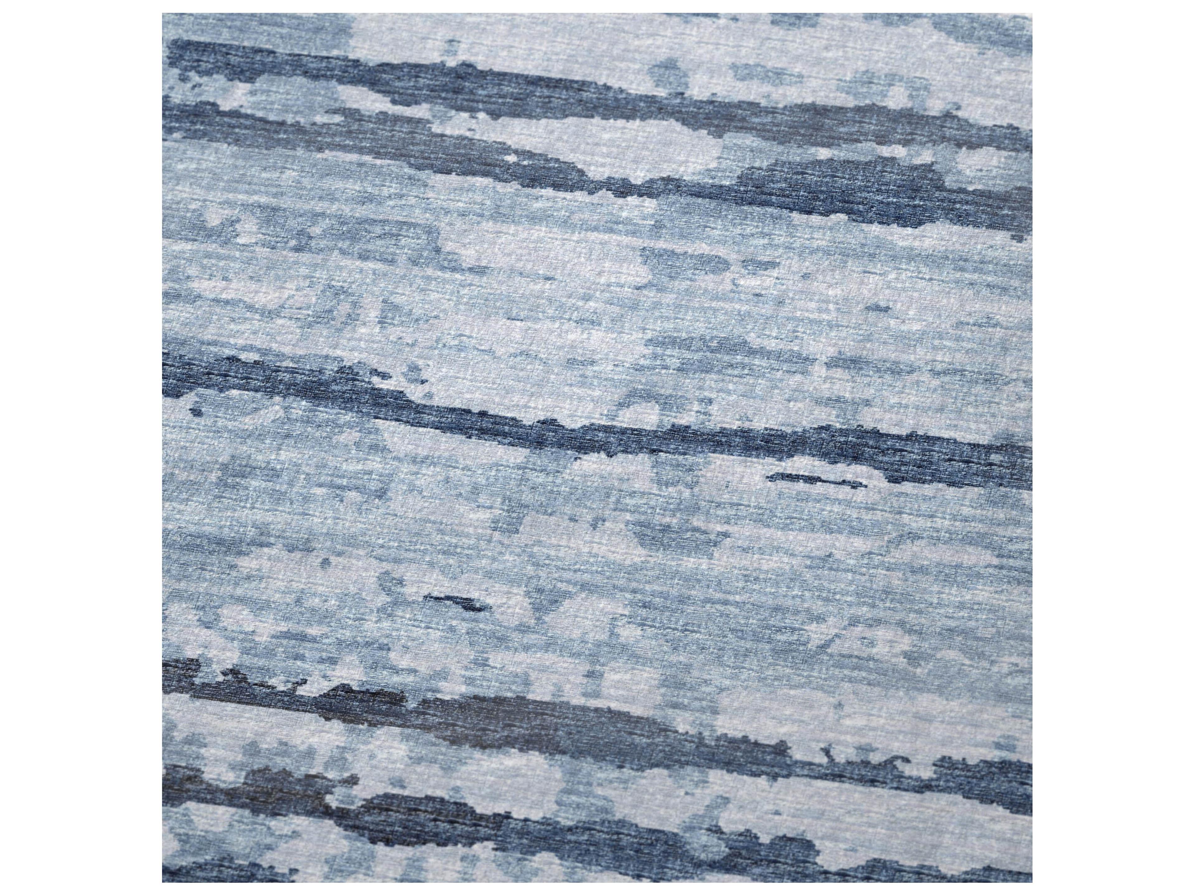 Dalyn Sherpa Blue Polyester Throw