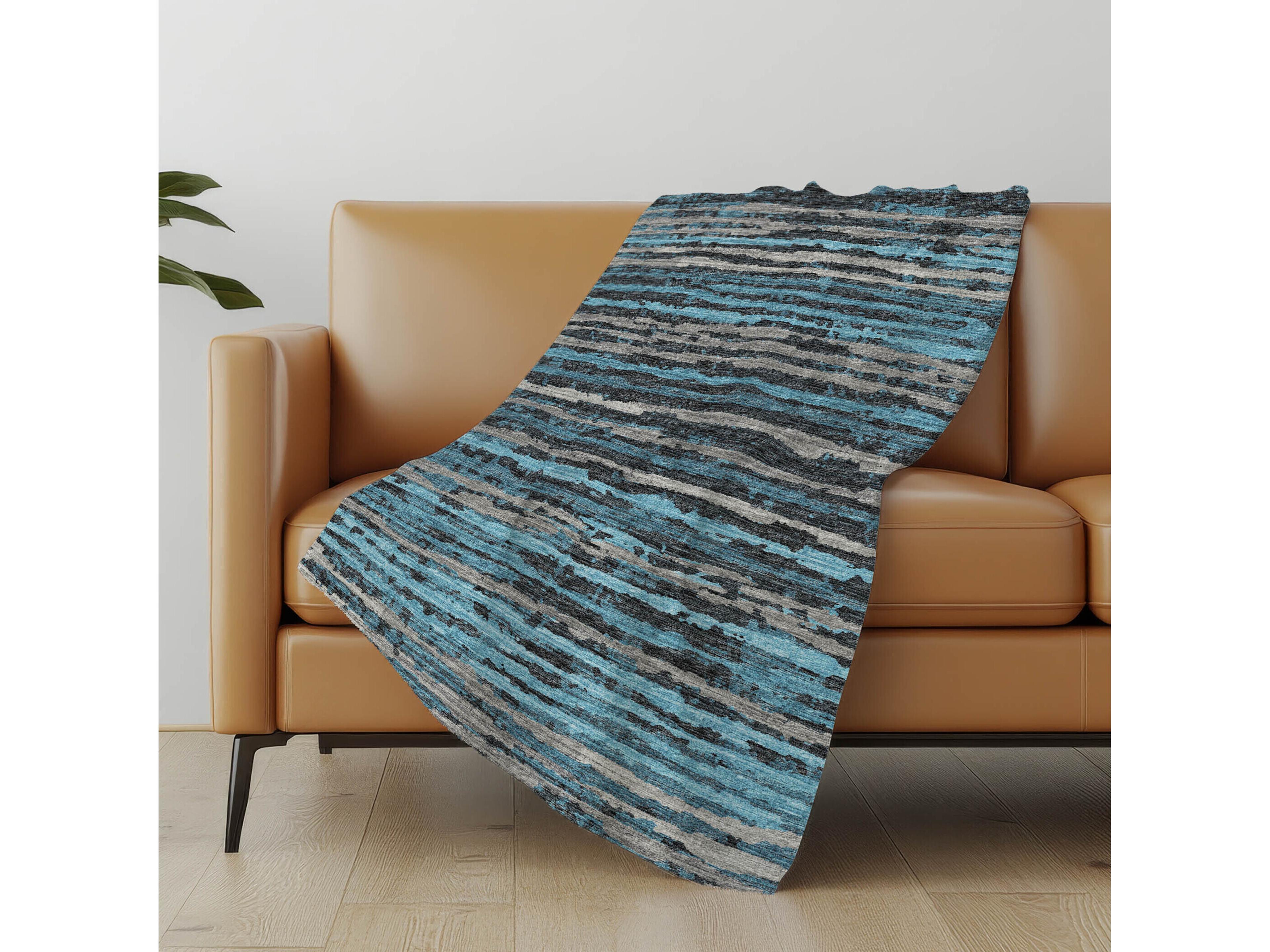 Dalyn Sherpa Multi Polyester Throw